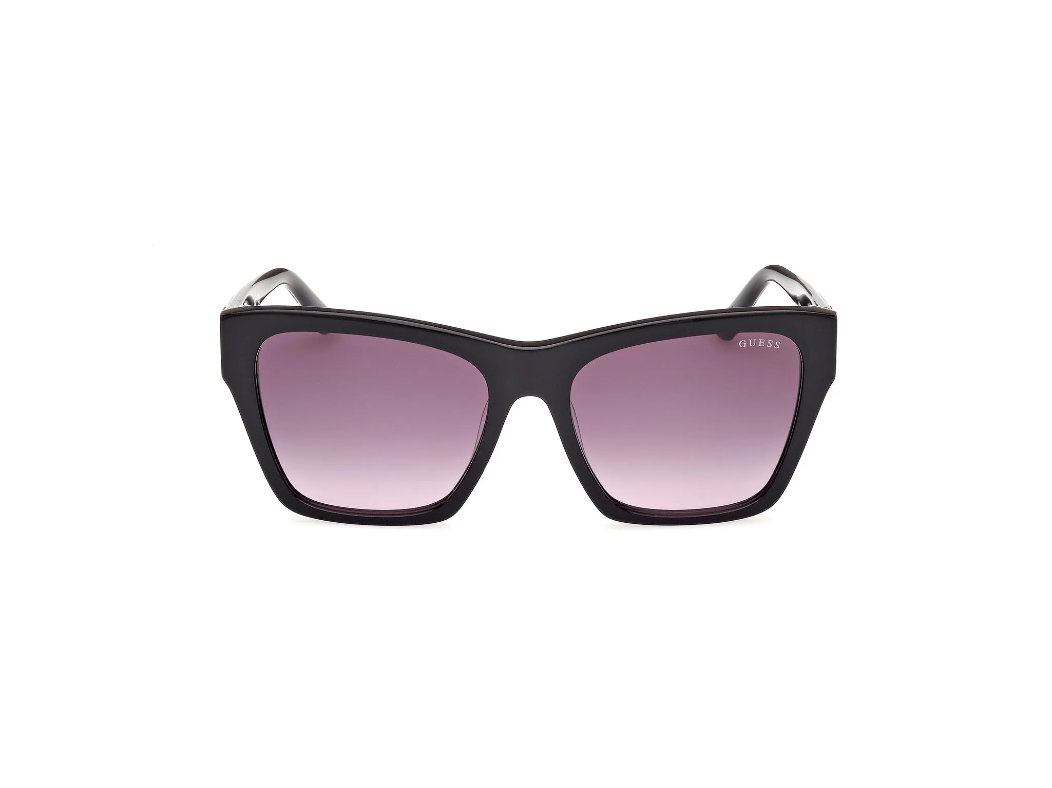 Guess GU00113 01B Occhiali da sole Acetato Nero Fumo Squadrata Normale Sfumato - immagine 2