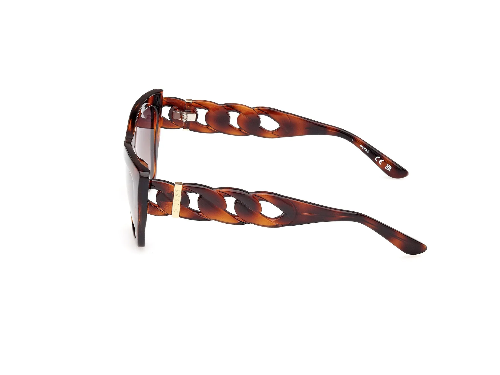 Guess GU00111 52F Occhiali da sole Iniettato Cat Eye Normale Sfumato - immagine 3