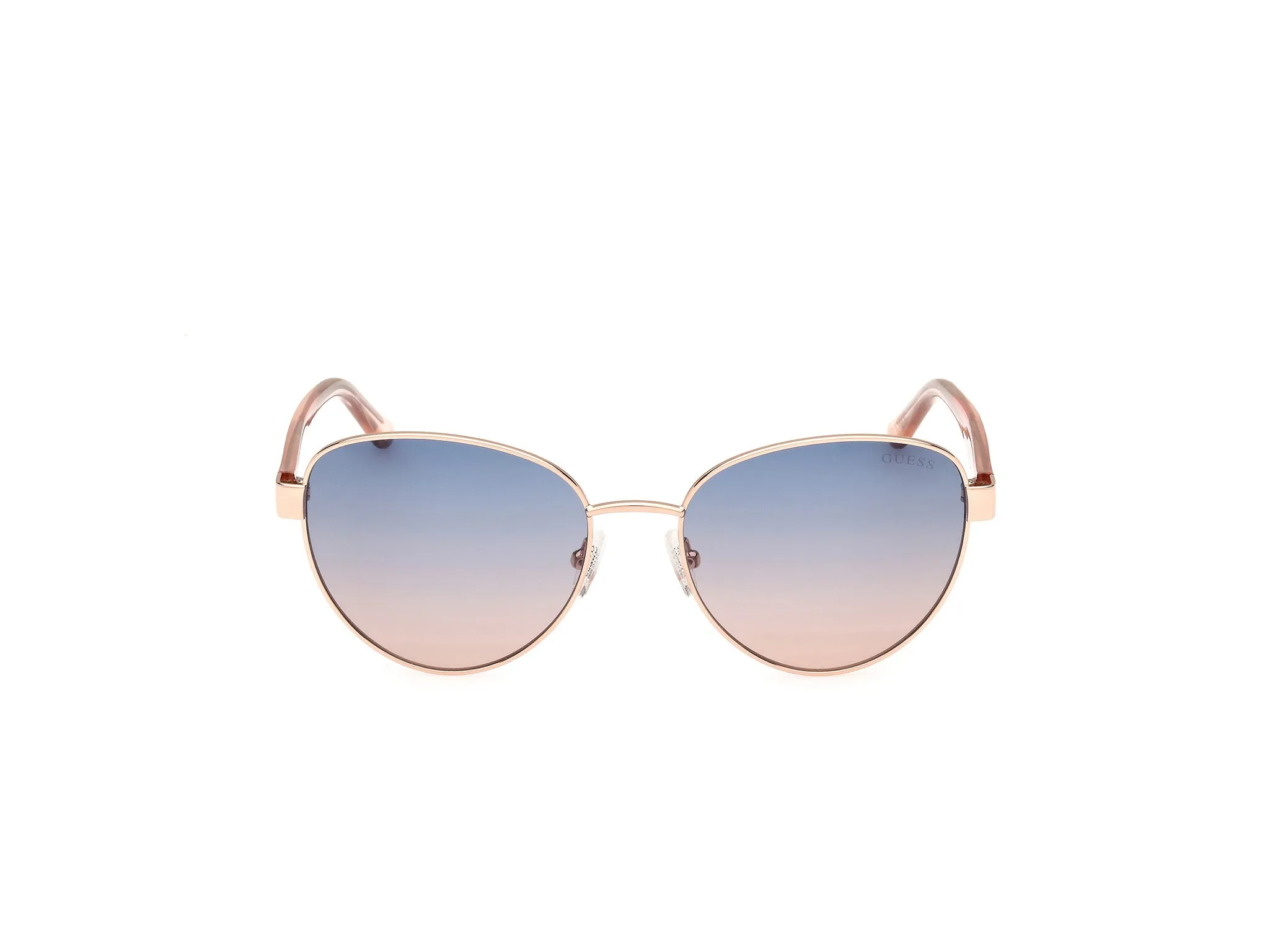 Guess GU00101 28W Occhiali da sole Metallo Oro Blu Rotonda Normale - immagine 2