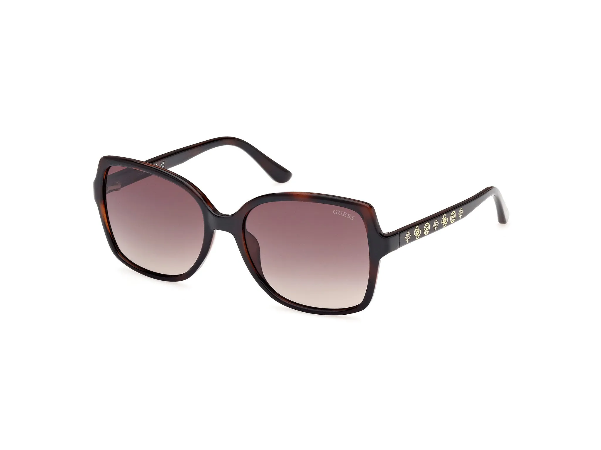 Guess GU00100 52F Occhiali da sole Iniettato Squadrata Normale Sfumato - immagine 1