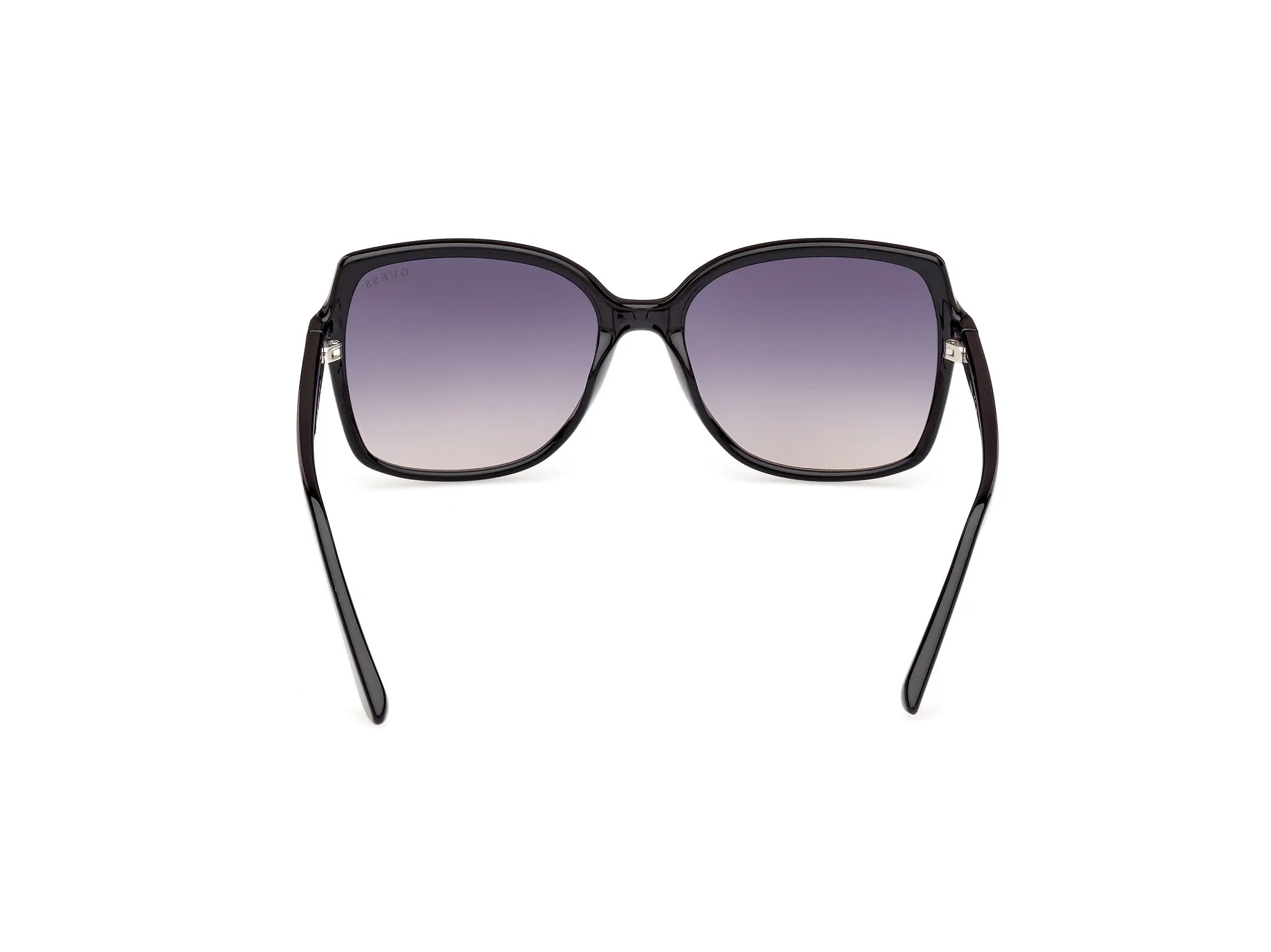 Guess GU00100 01B Occhiali da sole Iniettato Nero Fumo Squadrata Normale Sfumato - immagine 4