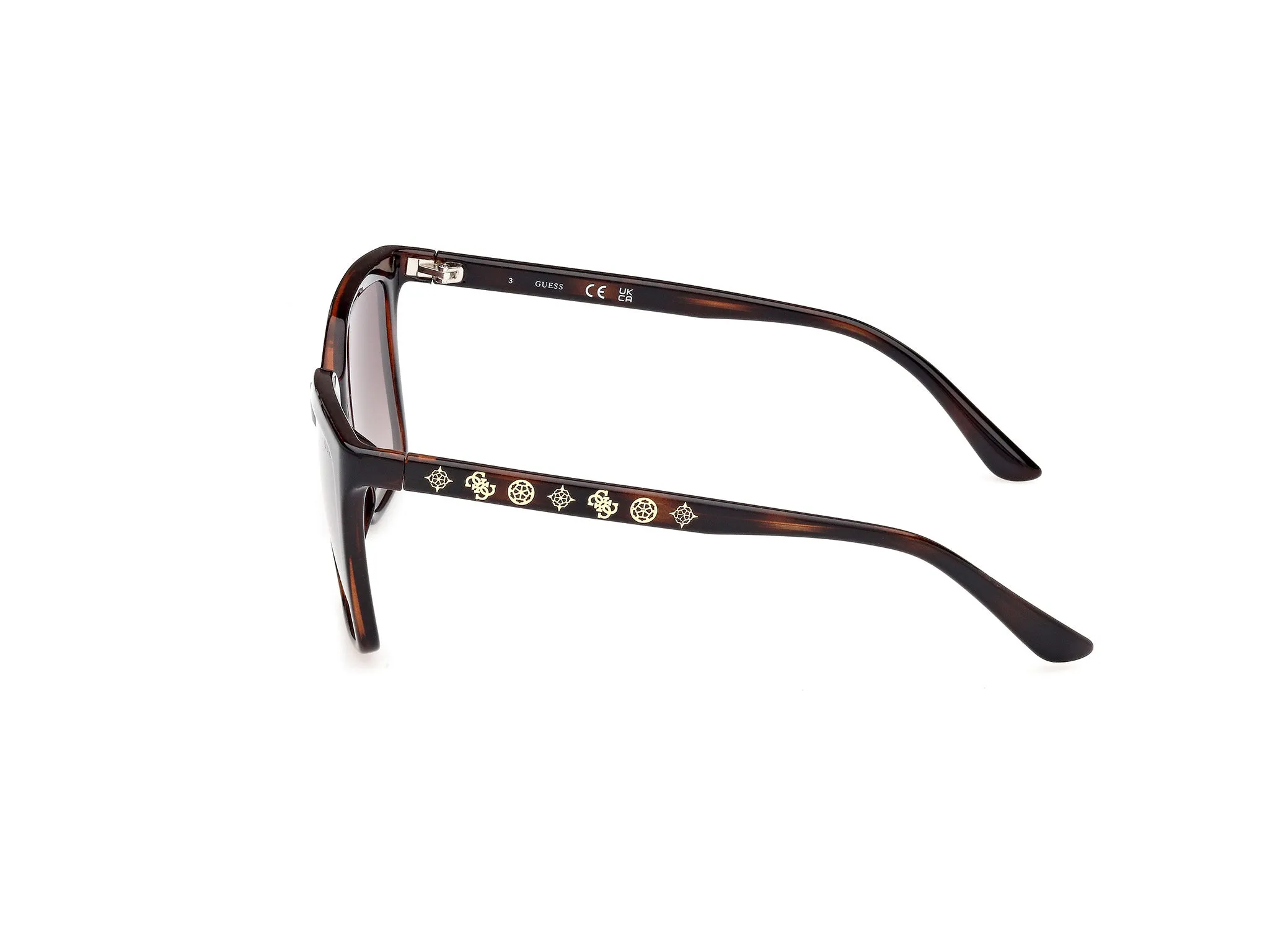 Guess GU00099 52F Occhiali da sole Iniettato Squadrata Normale Sfumato - immagine 3