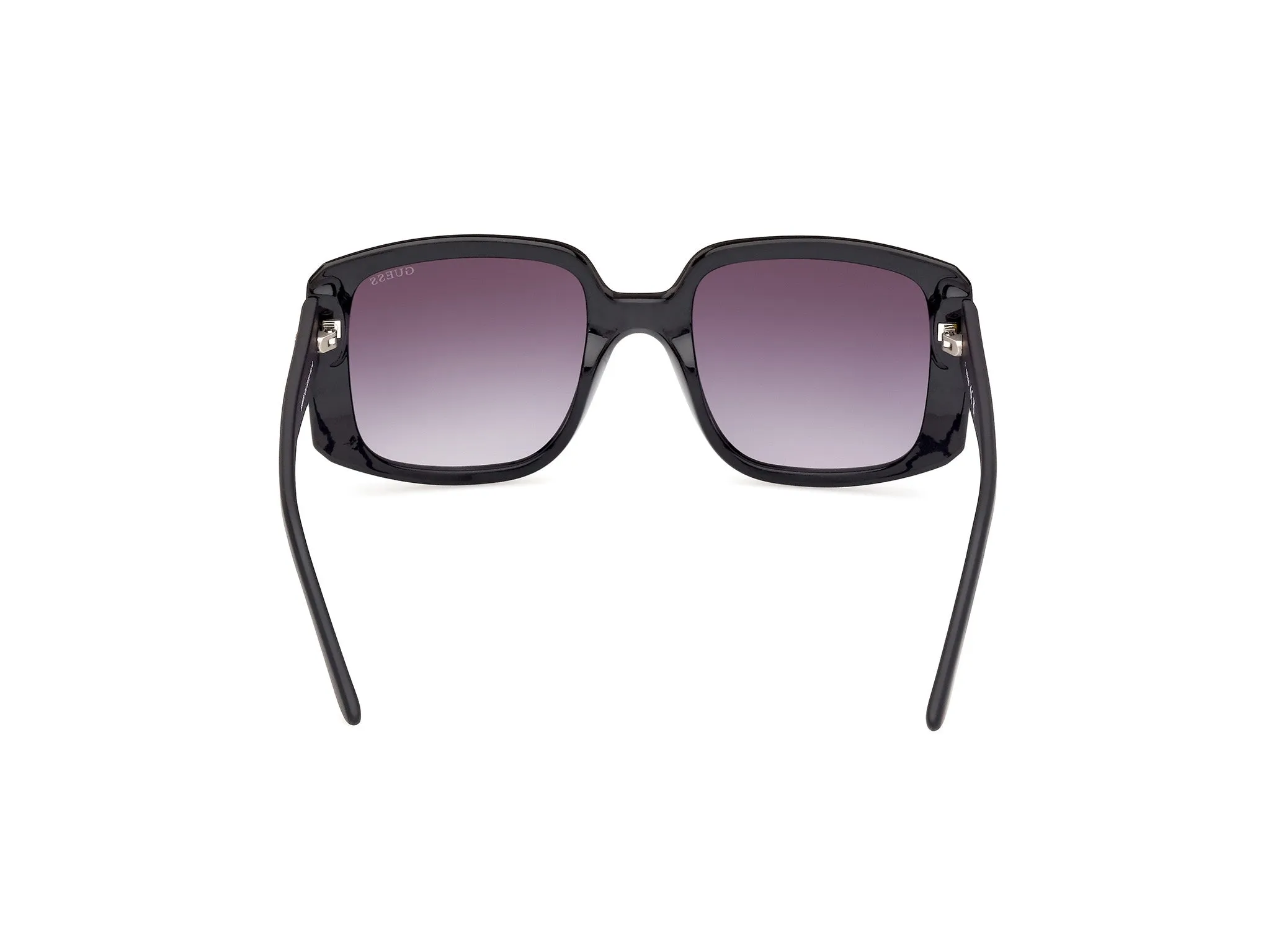 Guess GU00097 01B Occhiali da sole Iniettato Nero Fumo Squadrata Normale Sfumato - immagine 4