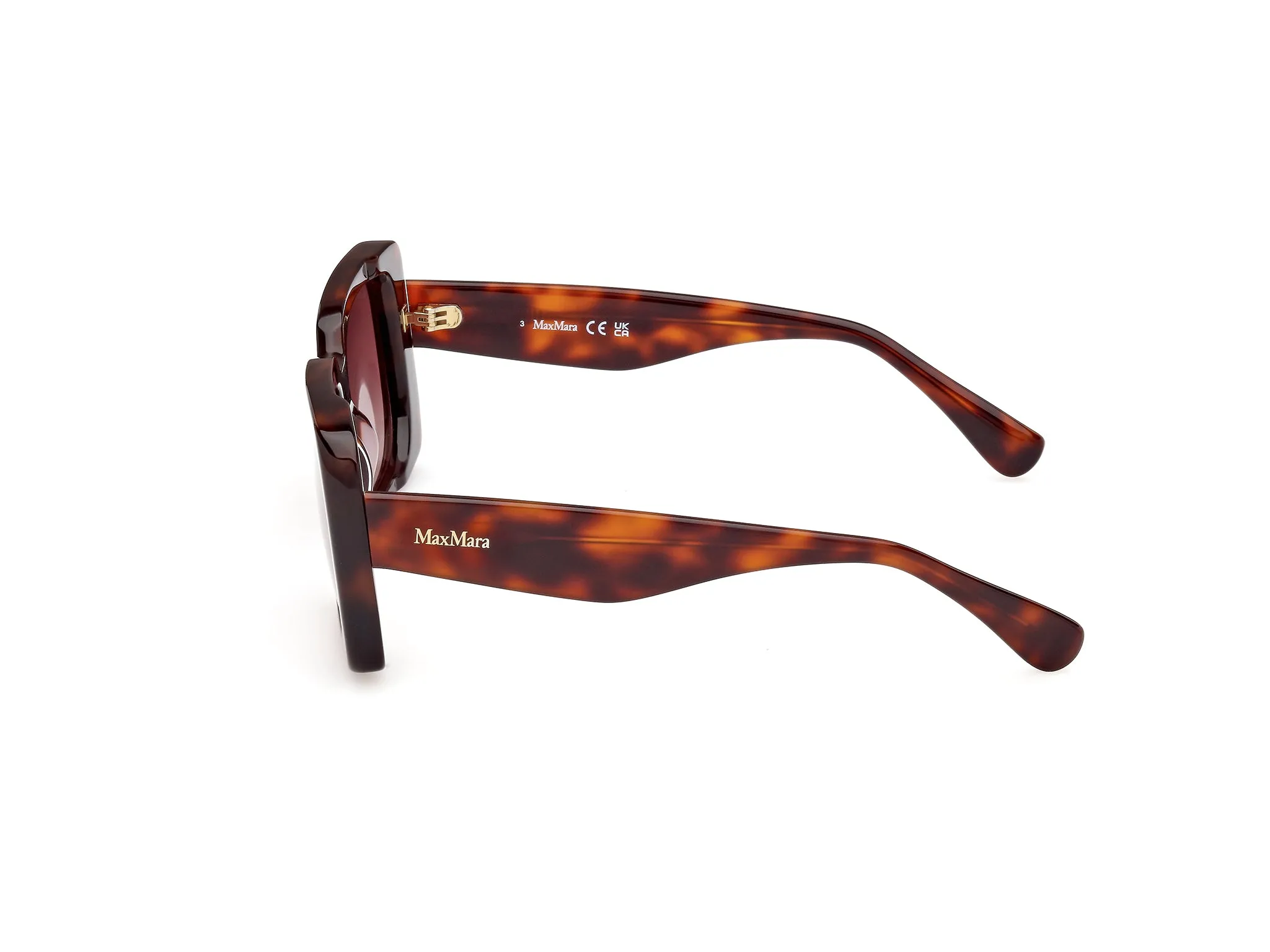 Max Mara MM0091 GLIMPSE3 52F Occhiali da sole Acetato Squadrata Normale - immagine 3
