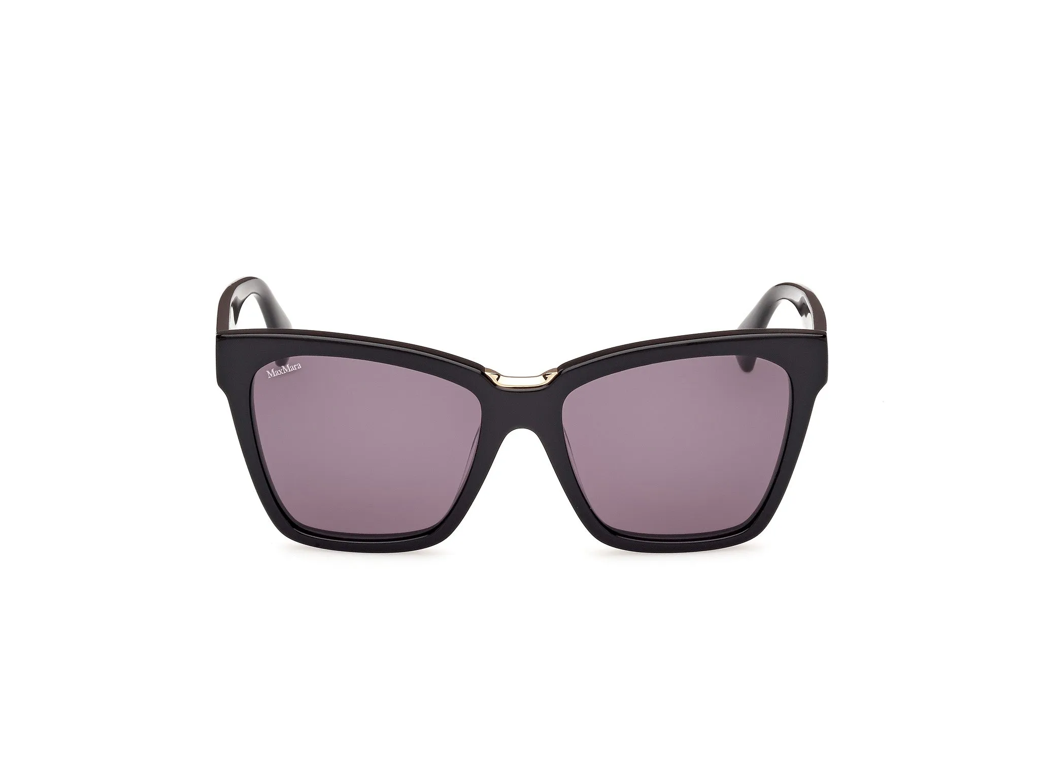 Max Mara MM0089 SPARK3 01A Occhiali da sole Acetato Nero Fumo Squadrata Normale - immagine 2