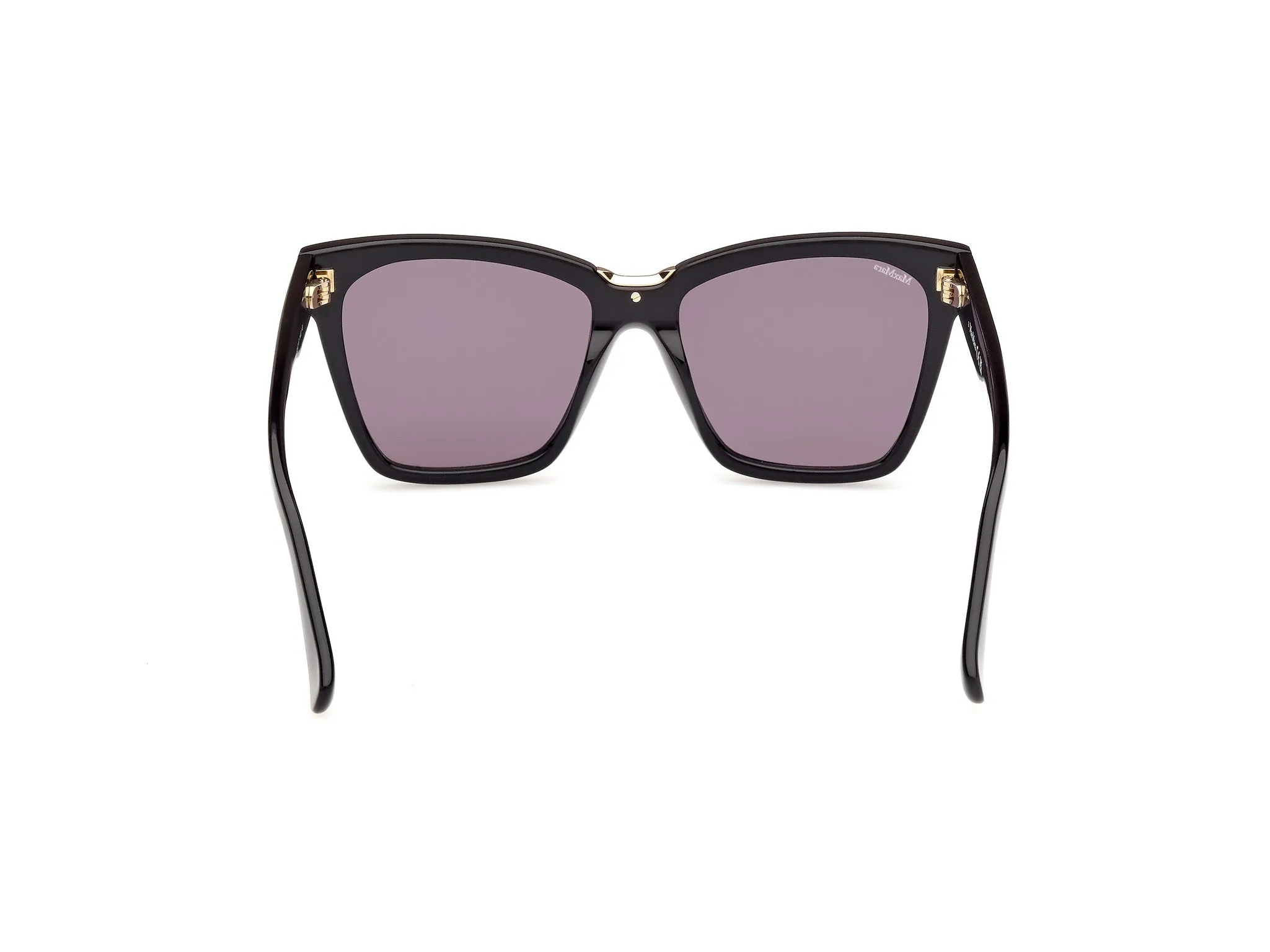 Max Mara MM0089 SPARK3 01A Occhiali da sole Acetato Nero Fumo Squadrata Normale - immagine 4
