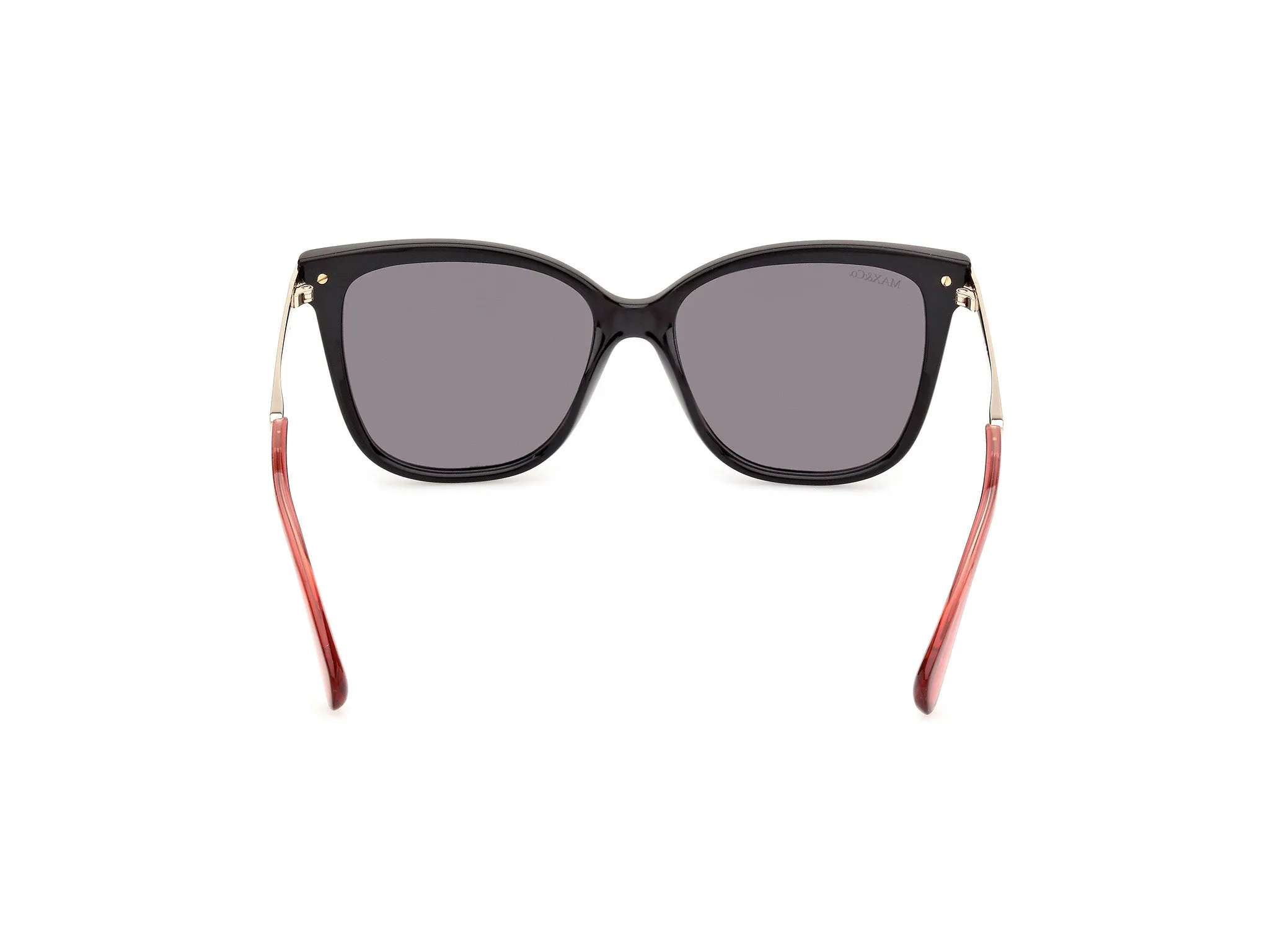 MAX&Co MO0100 01C Occhiali da sole Iniettato Nero Fumo Rotonda Normale - immagine 4