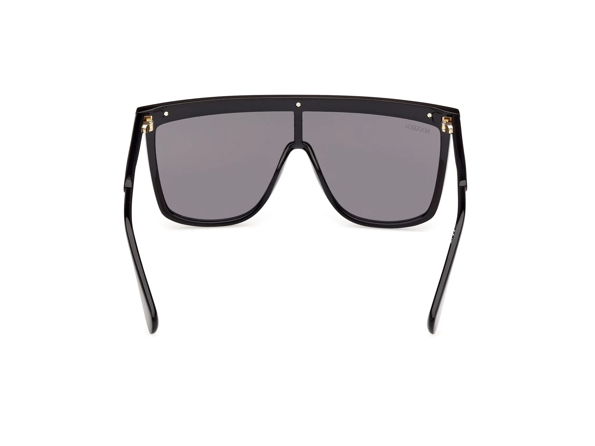 MAX&Co MO0099 01C Occhiali da sole Iniettato Nero Fumo Squadrata Normale - immagine 4