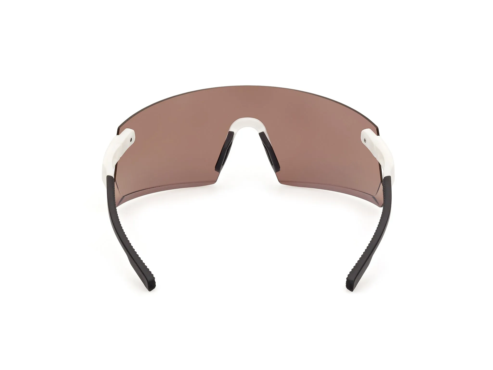 Adidas Sport SP0090 ADIDAS DUNAMIS 21G Occhiali da sole Iniettato Bianco Marrone Maschera Normale - immagine 4