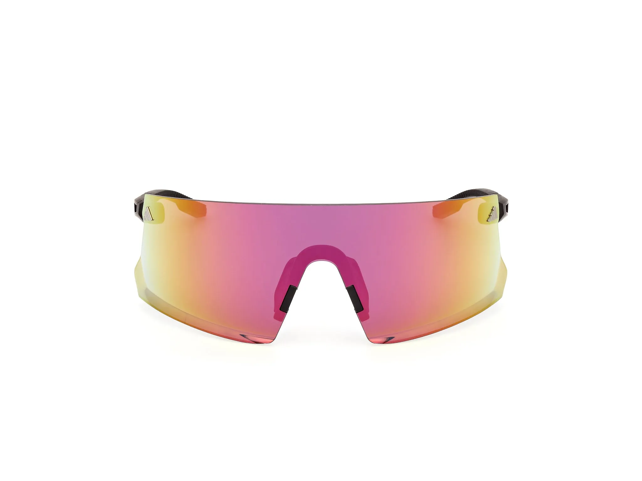 Adidas Sport SP0090 ADIDAS DUNAMIS 02Z Occhiali da sole Iniettato Nero Viola Maschera Normale - immagine 2