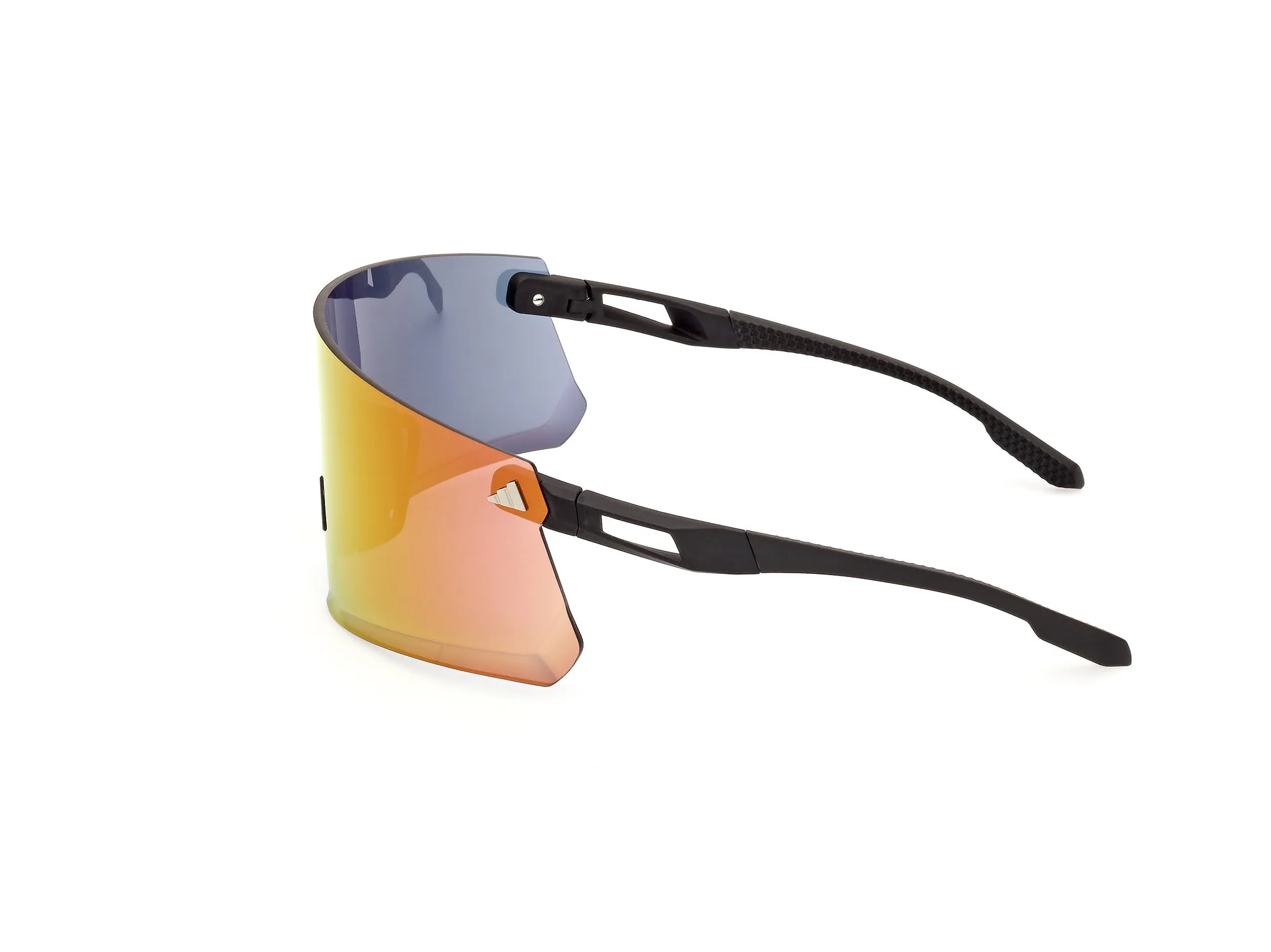Adidas Sport SP0090 ADIDAS DUNAMIS 02Z Occhiali da sole Iniettato Nero Viola Maschera Normale - immagine 3