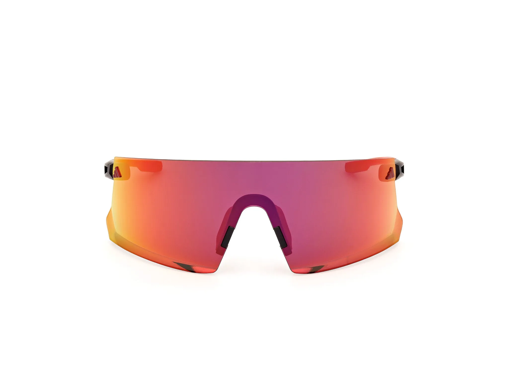 Adidas Sport SP0090 ADIDAS DUNAMIS 02L Occhiali da sole Iniettato Nero Trasparente Maschera Normale - immagine 2