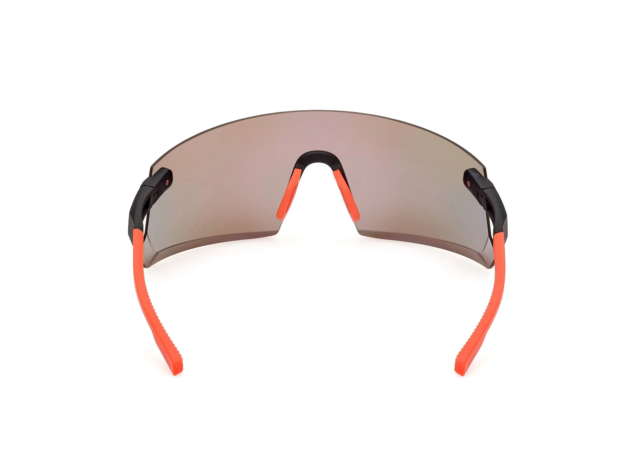 Adidas Sport SP0090 ADIDAS DUNAMIS 02L Occhiali da sole Iniettato Nero Trasparente Maschera Normale - immagine 4