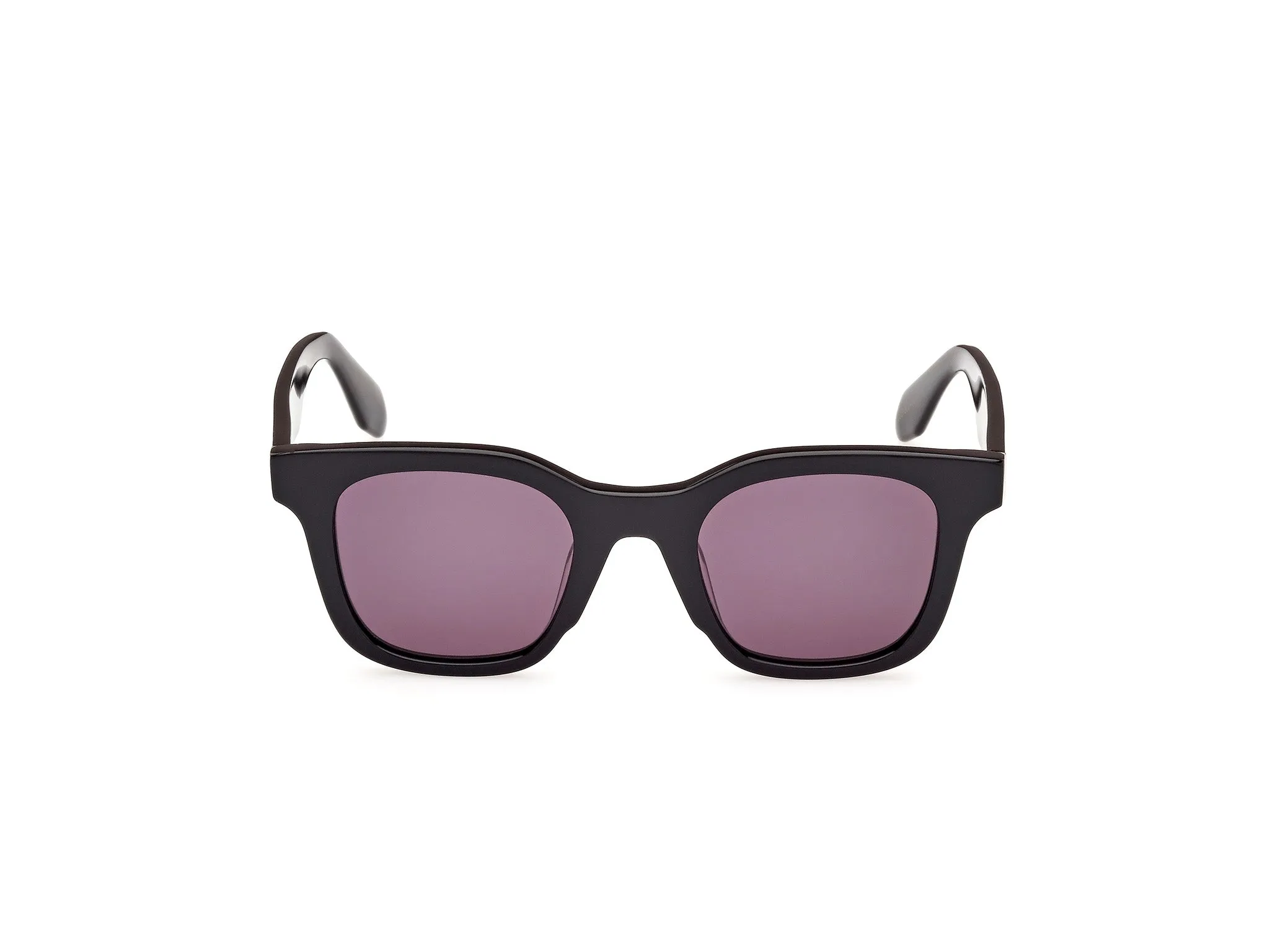 Adidas Sport Unisex Adidas OR0109 01A Occhiali da sole Acetato Nero Fumo Rotonda Normale - immagine 2