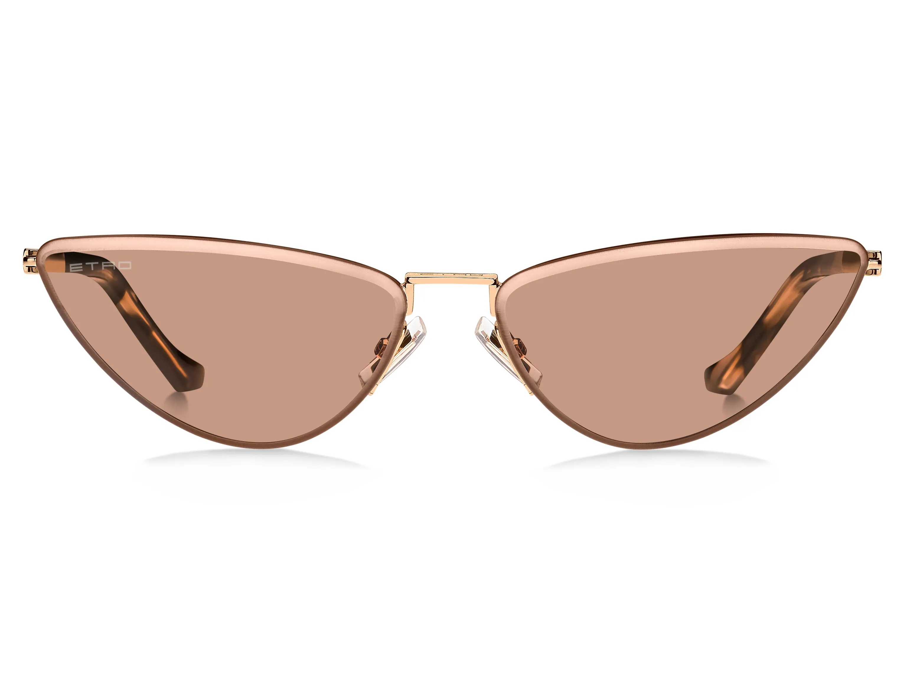 ETRO ETRO 0035/S DDB/VG Occhiali da sole Metallo Oro Marrone Cat Eye - immagine 2