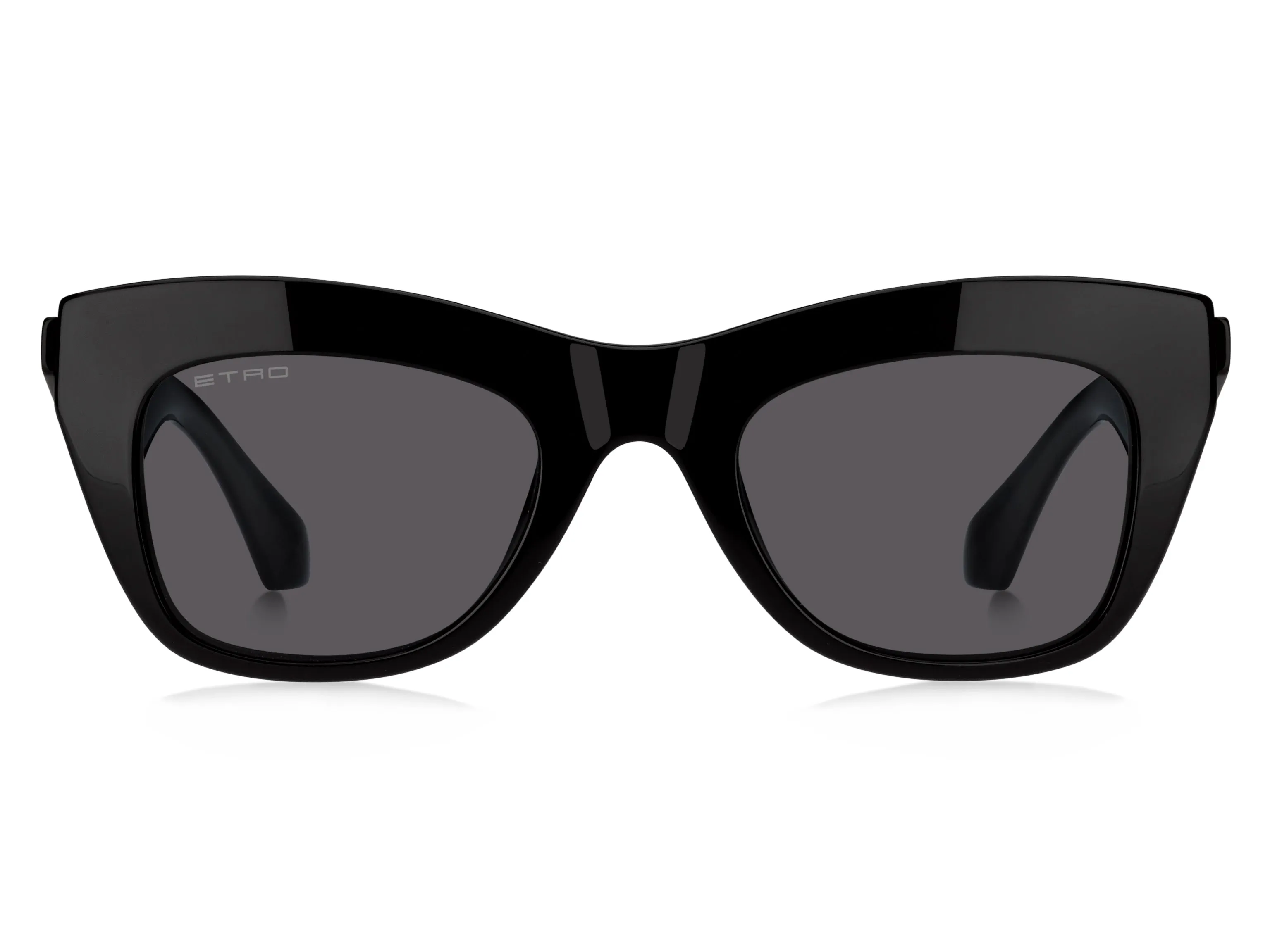 ETRO ETRO 0004/G/S 807/IR Occhiali da sole Acetato Nero Grigio Squadrata Normale - immagine 2