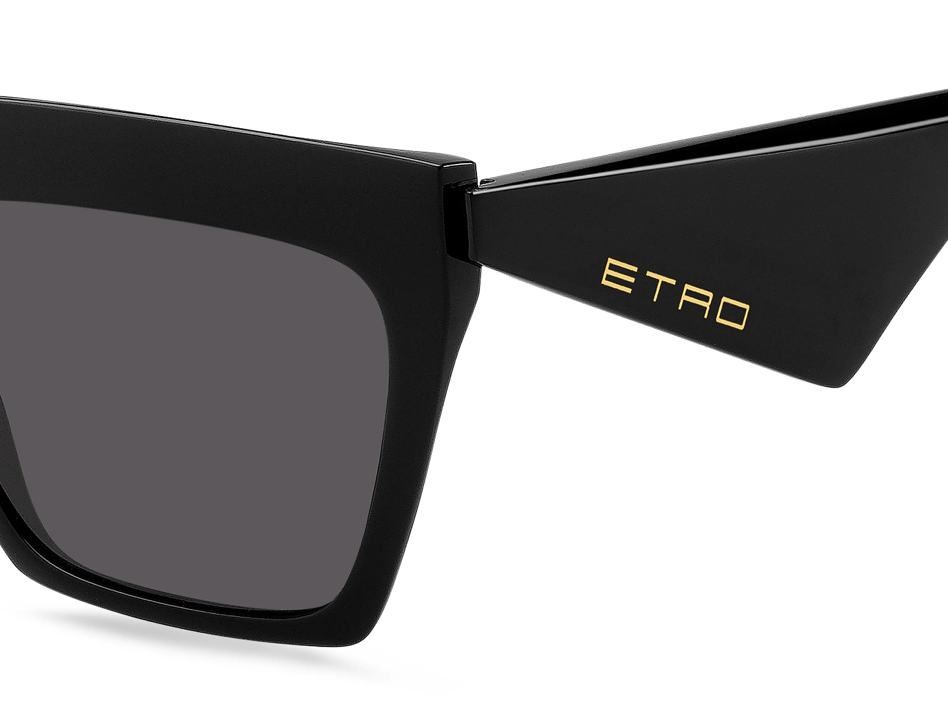 ETRO ETRO 0001/S 807/IR Occhiali da sole Acetato Nero Grigio Squadrata Normale - immagine 3