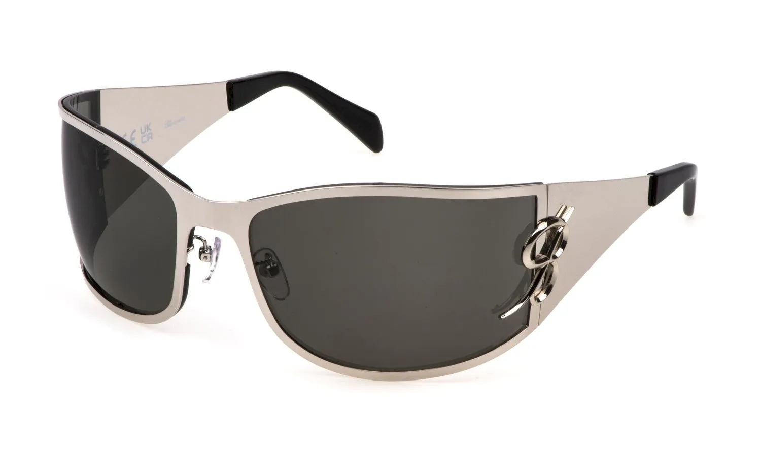 Blumarine Blumarine SBM217 579 Occhiali da sole Fumo Maschera - immagine 1