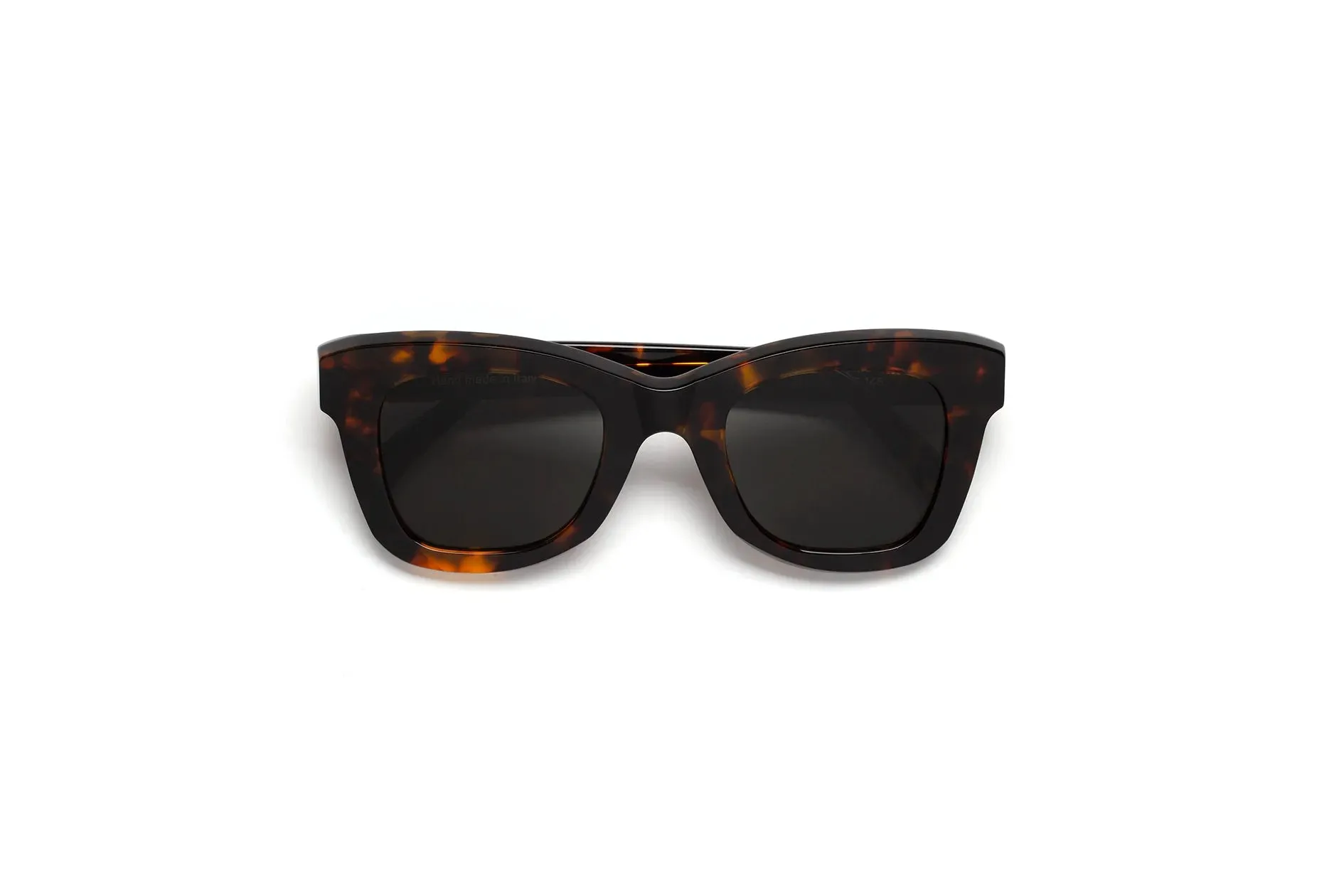 Retrosuperfuture DLC ALTURA BURNT HAVANA Occhiali da sole Acetato Havana Nero Squadrata Normale - immagine 2