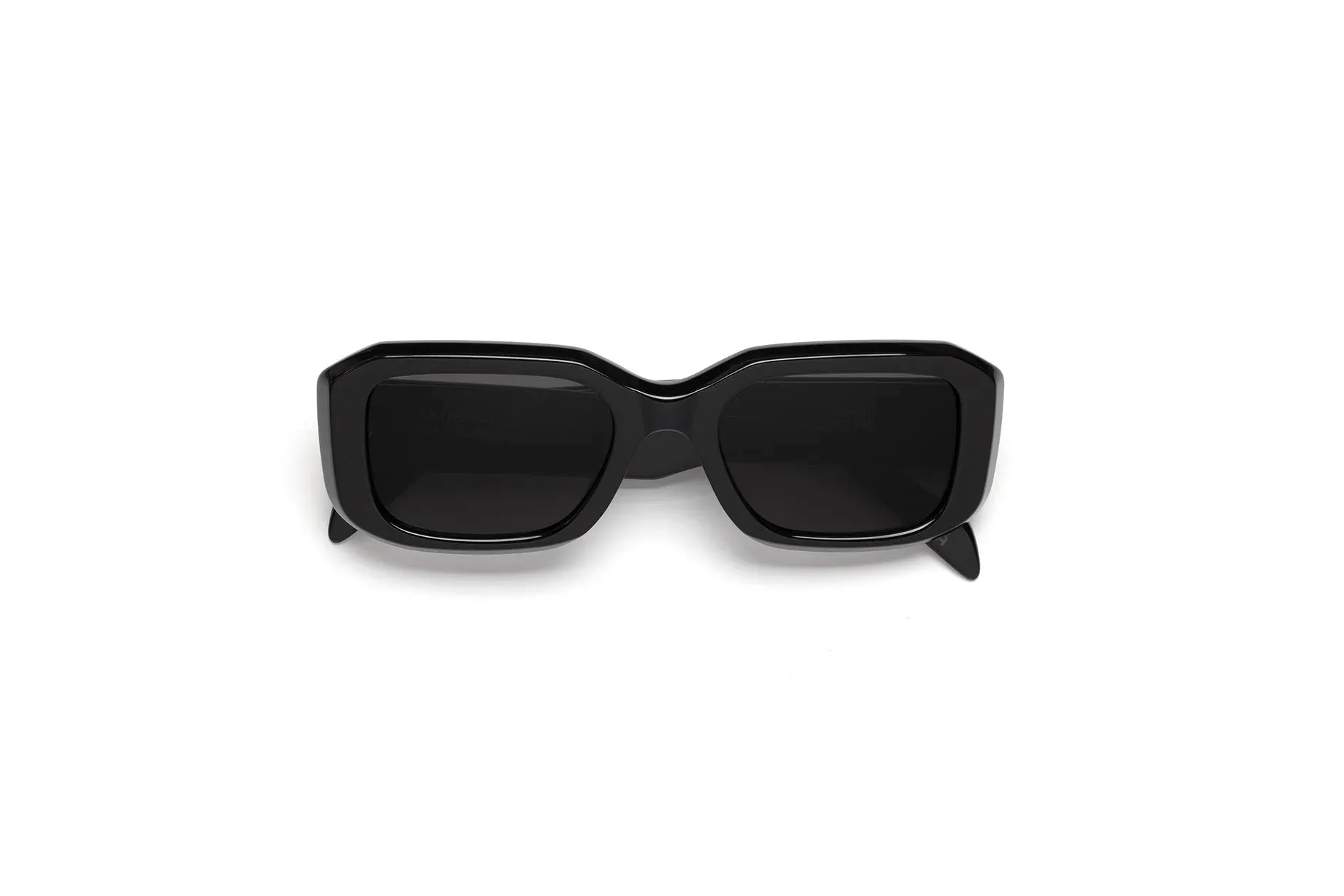 Retrosuperfuture 5IM SAGRADO BLACK Occhiali da sole Acetato Nero Nero Squadrata Normale - immagine 2