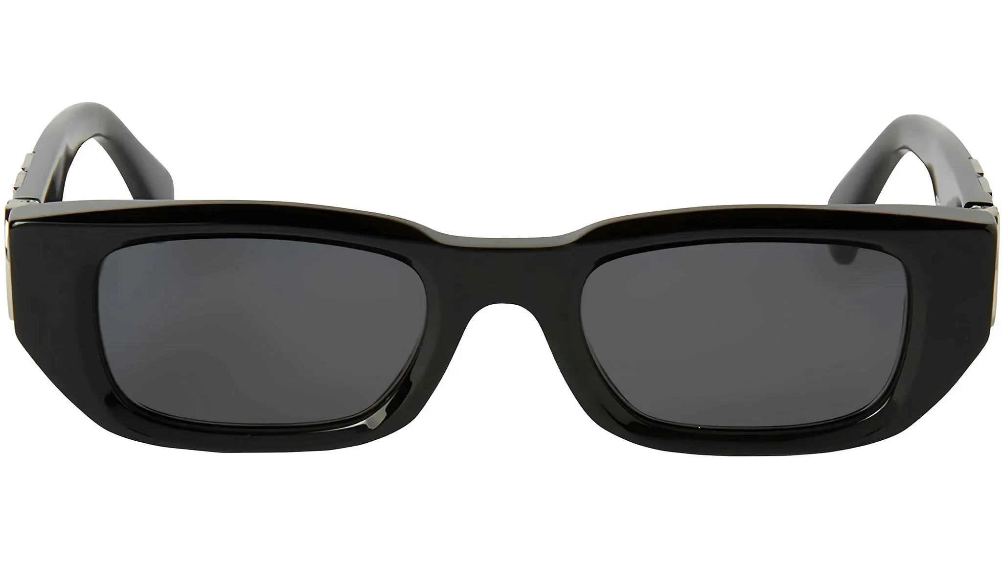 Off-White Unisex OERI124 Fillmore 1007 black dark grey Occhiali da sole Acetato Nero Grigio Squadrata Normale - immagine 1