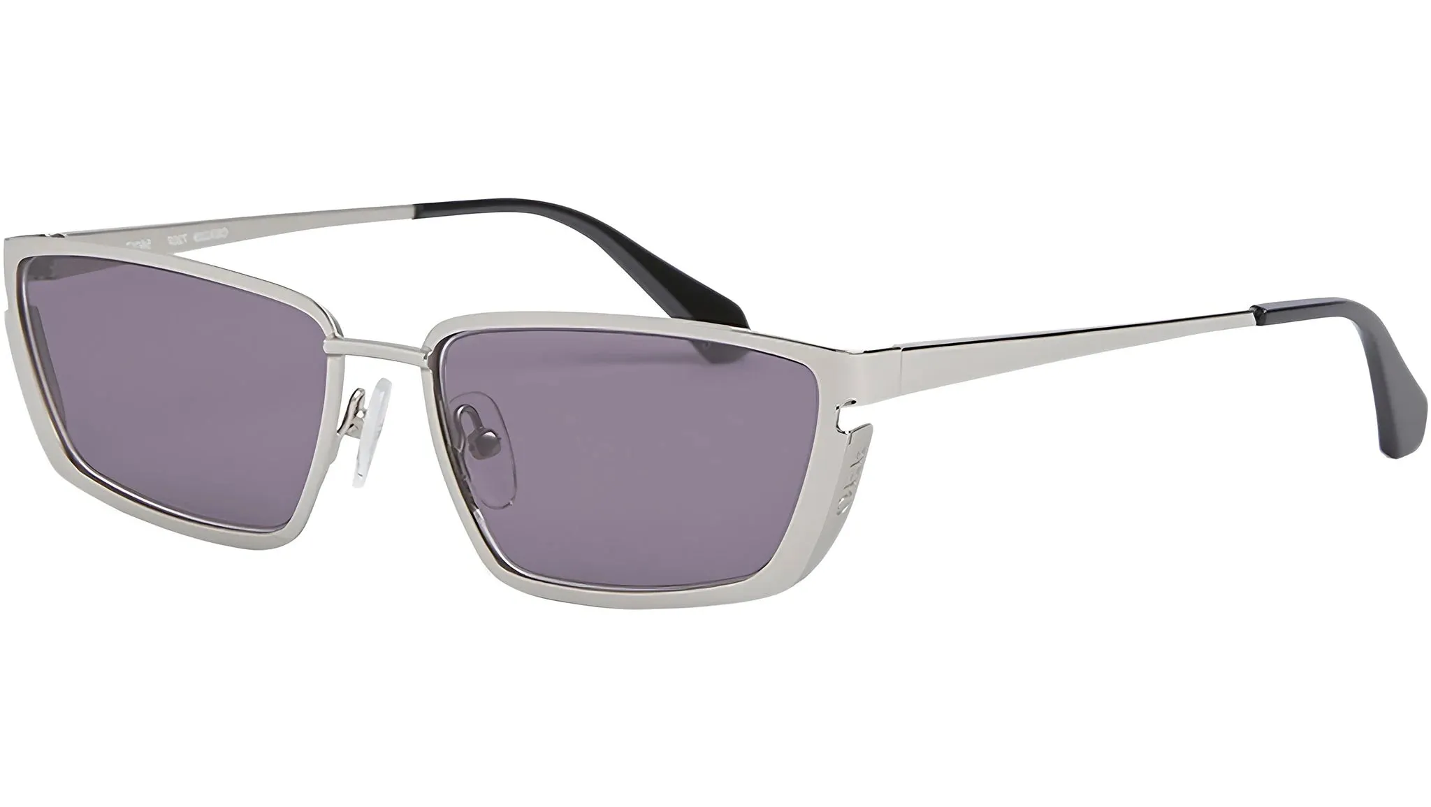 Off-White Unisex OERI119 Richfield 7207 silver Occhiali da sole Metallo Argento Grigio Squadrata Normale - immagine 1