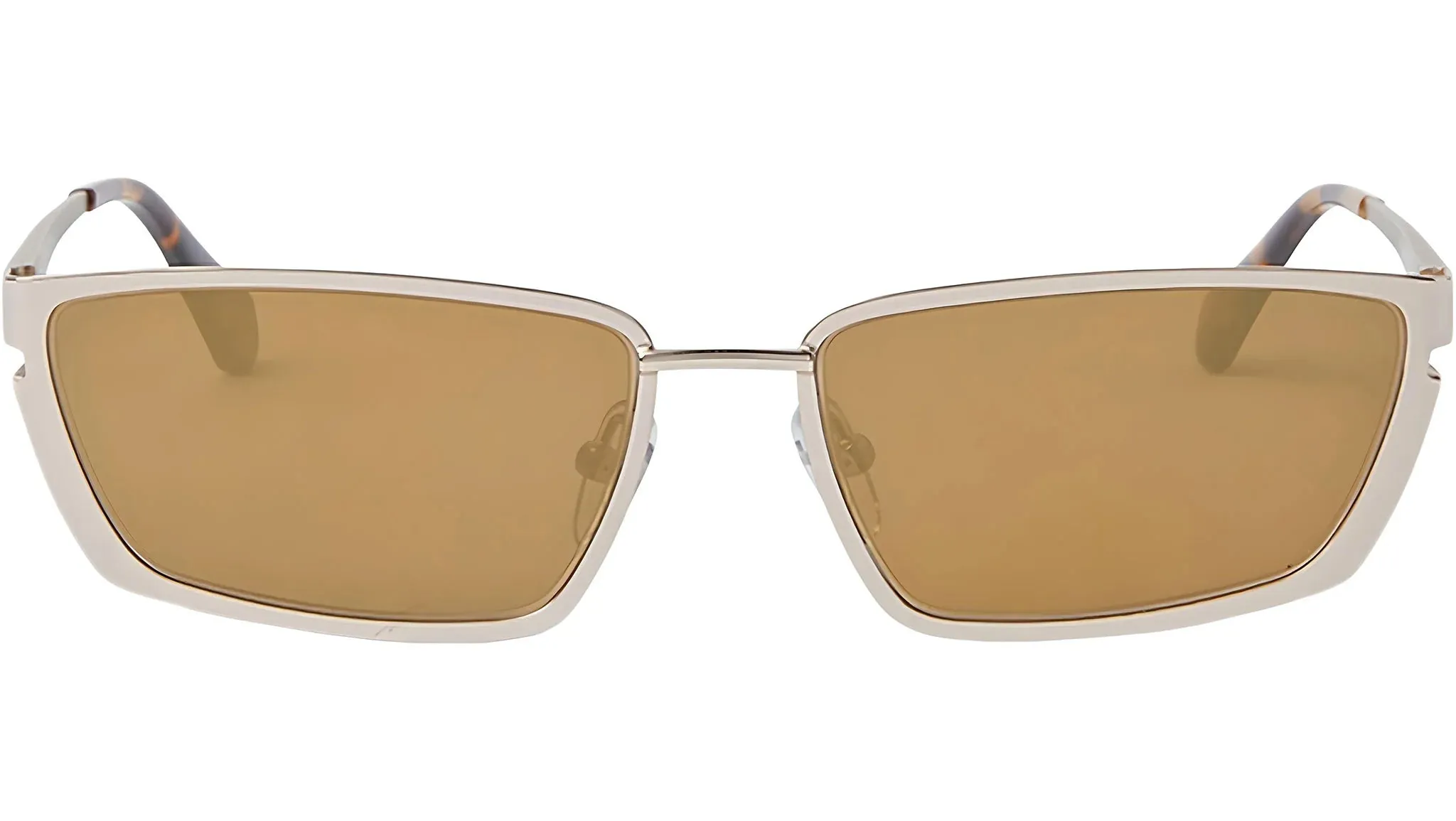 Off-White Unisex OERI119 Richfield 7676 gold gold Occhiali da sole Metallo Oro Oro Squadrata Normale - immagine 2