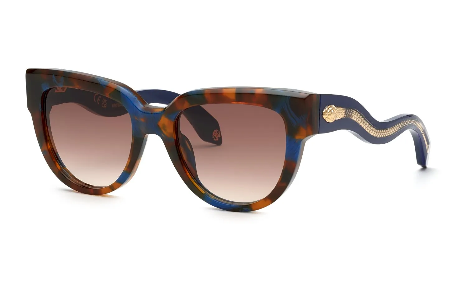 Roberto Cavalli Roberto Cavalli SRC054 09UV Occhiali da sole Marrone Sfumato - immagine 1