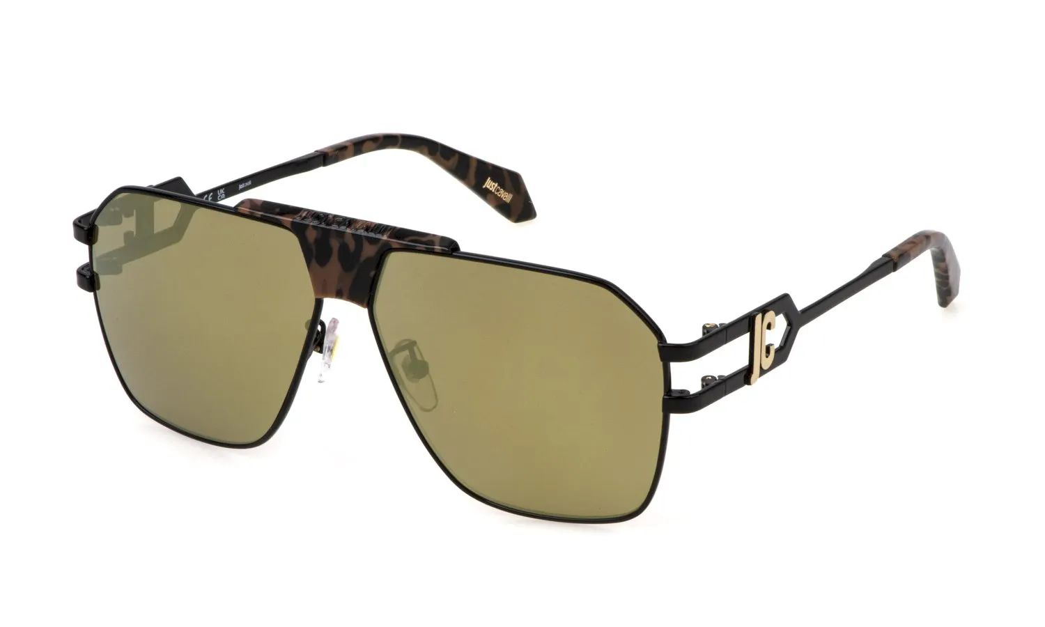 Just Cavalli Just Cavalli SJC094 530G Occhiali da sole Marrone Specchiato - immagine 1