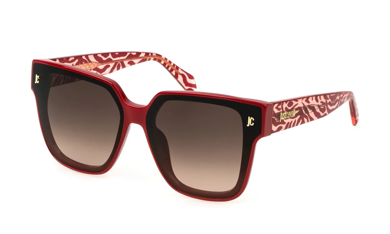 Just Cavalli Just Cavalli SJC089V 02GH Occhiali da sole Marrone Sfumato - immagine 1
