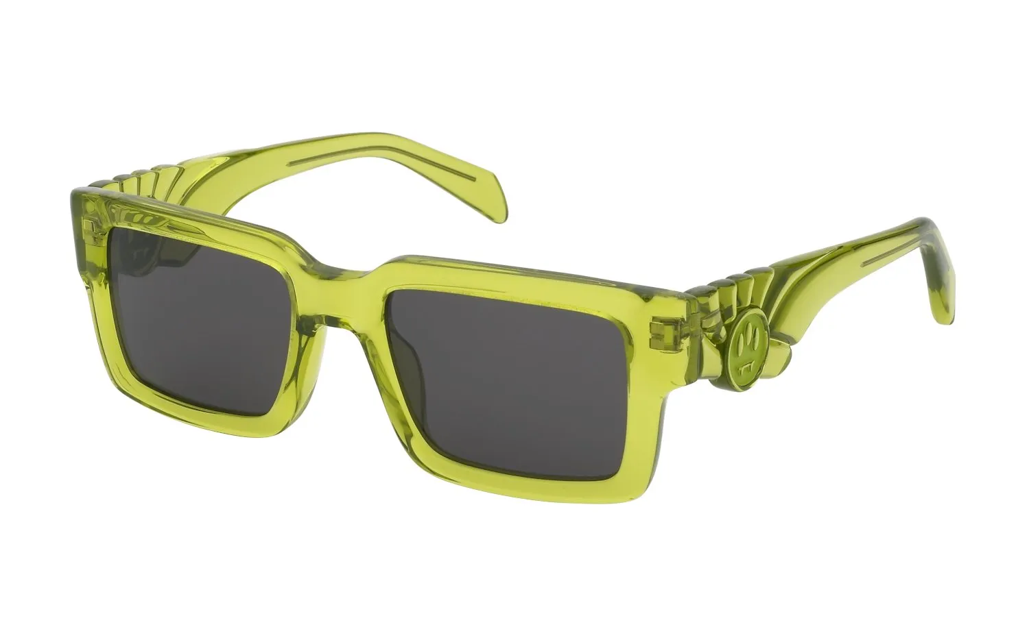 Barrow Barrow SBA022 PUFFY SQUARED 07QT Occhiali da sole Fumo - immagine 1