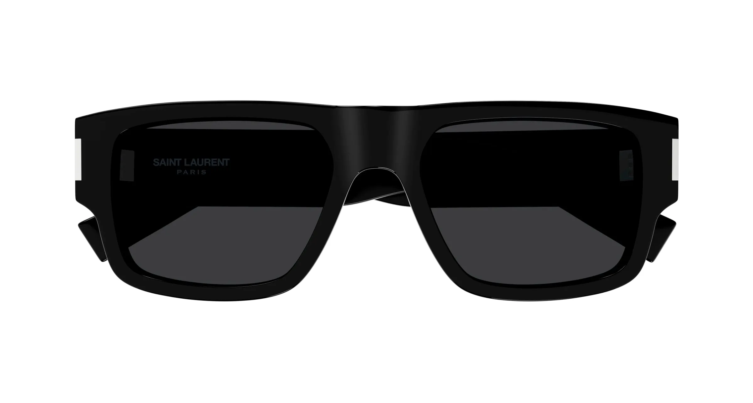 SAINT LAURENT SL 659 001 Occhiali da sole Acetato Nero Nero Squadrata - immagine 2