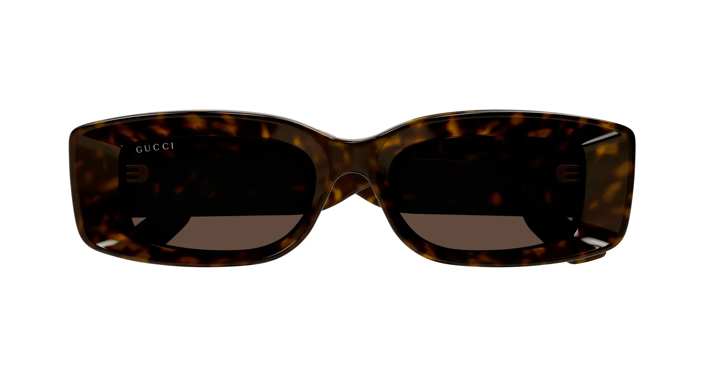 Gucci GG1528S 002 Occhiali da sole Acetato Havana Marrone Squadrata - immagine 2