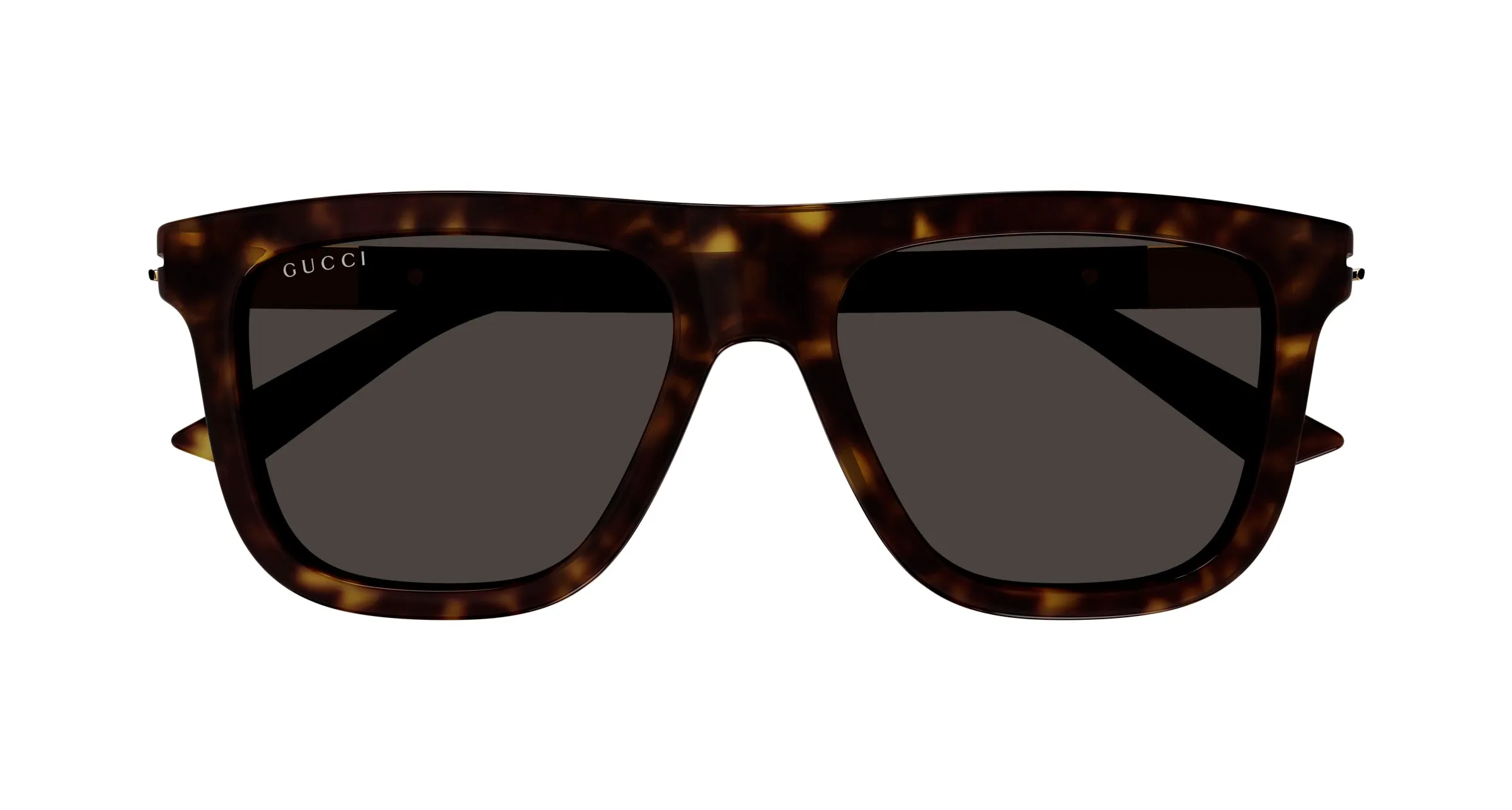 Gucci GG1502S 002 Occhiali da sole Acetato Havana Marrone Squadrata - immagine 2