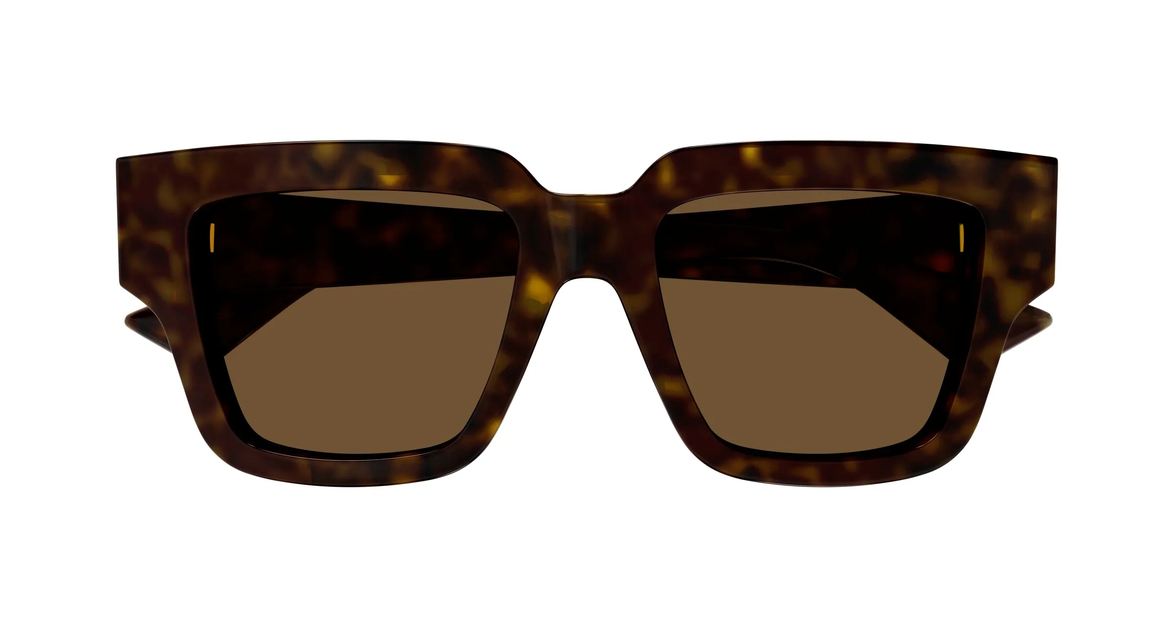 Bottega Veneta BV1276S 002 Occhiali da sole Acetato Havana Marrone Squadrata - immagine 2