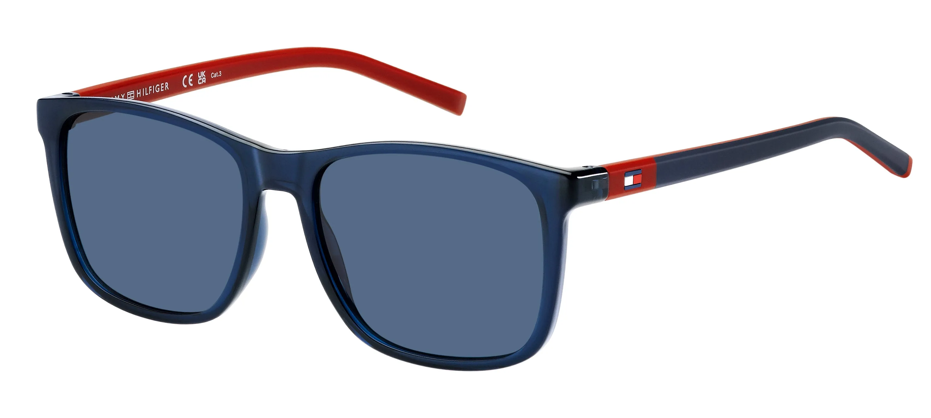 Tommy Hilfiger TH 2120/S PJP/KU Occhiali da sole bambino Bio Poliammide Blu Blu Squadrata Normale - immagine 1