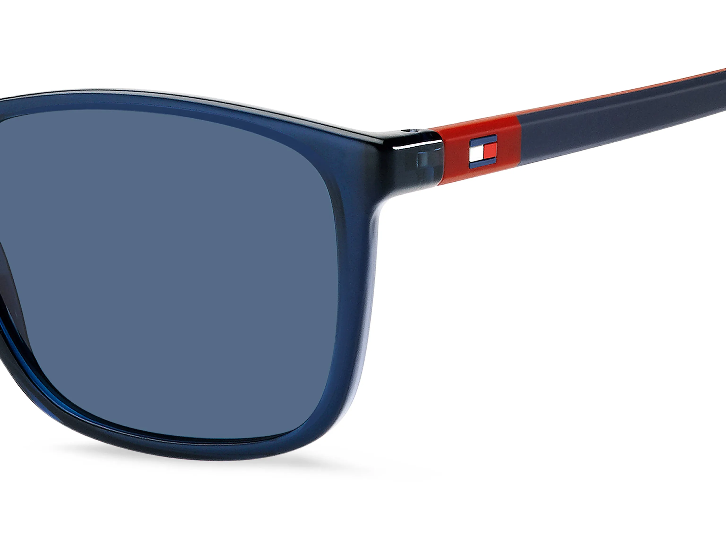 Tommy Hilfiger TH 2120/S PJP/KU Occhiali da sole bambino Bio Poliammide Blu Blu Squadrata Normale - immagine 3