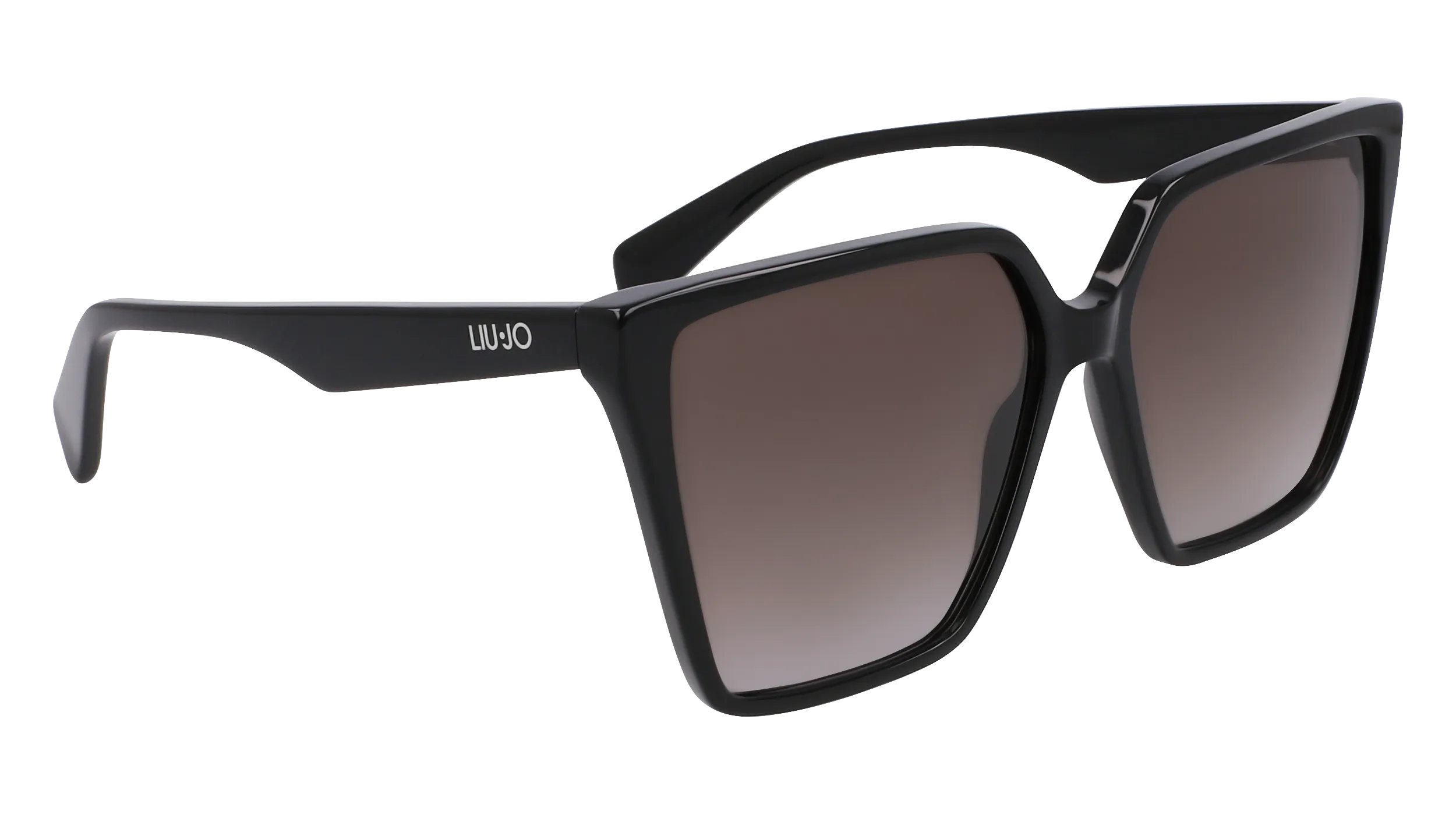 Liu Jo LJ798S 001 Occhiali da sole Acetato Nero Squadrata Normale Sfumato - immagine 4