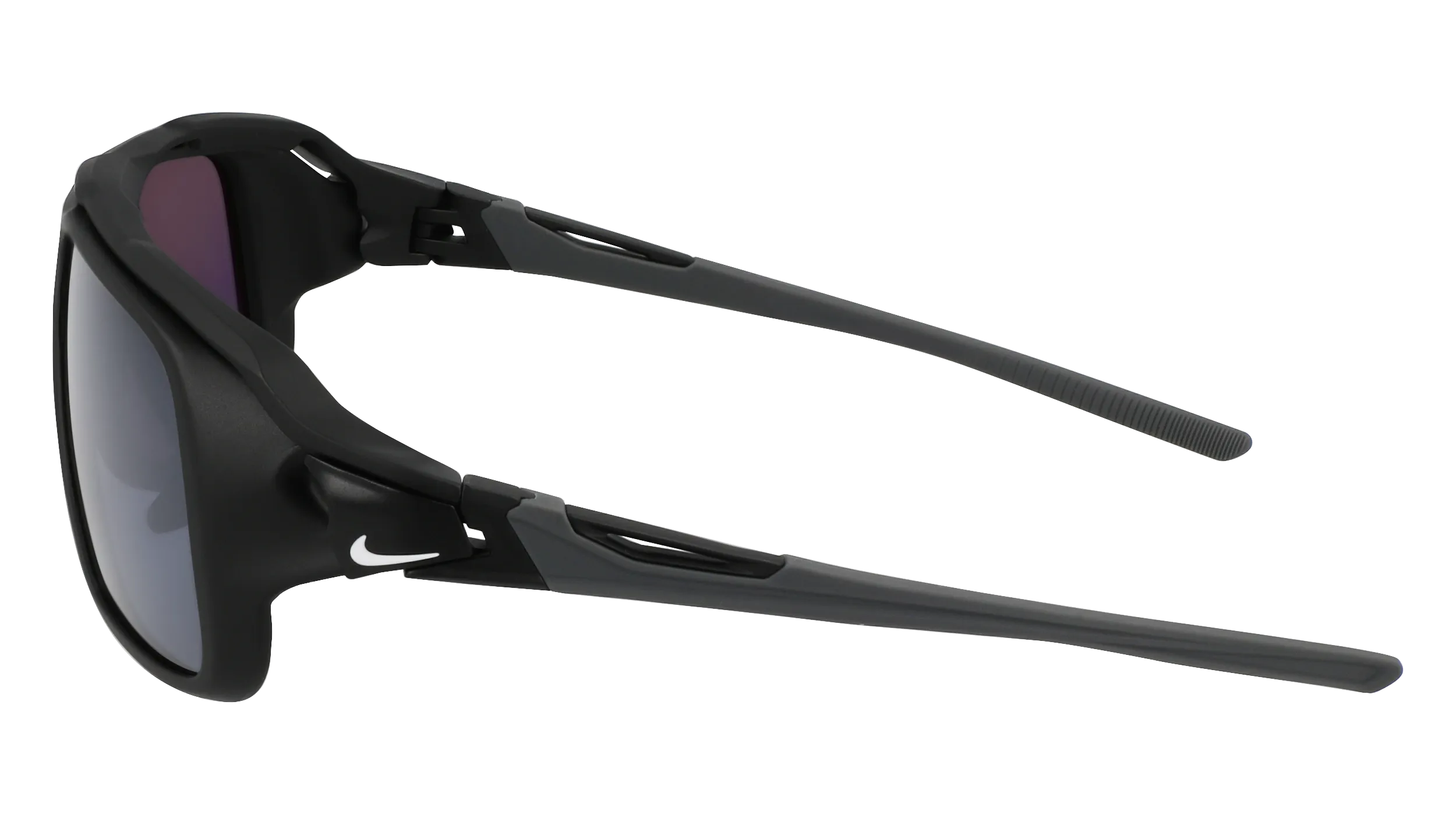 Nike NIKE FLYFREE SOAR EV24001 010 Occhiali da sole Bio-iniettato Nero Grigio Maschera Normale - immagine 4