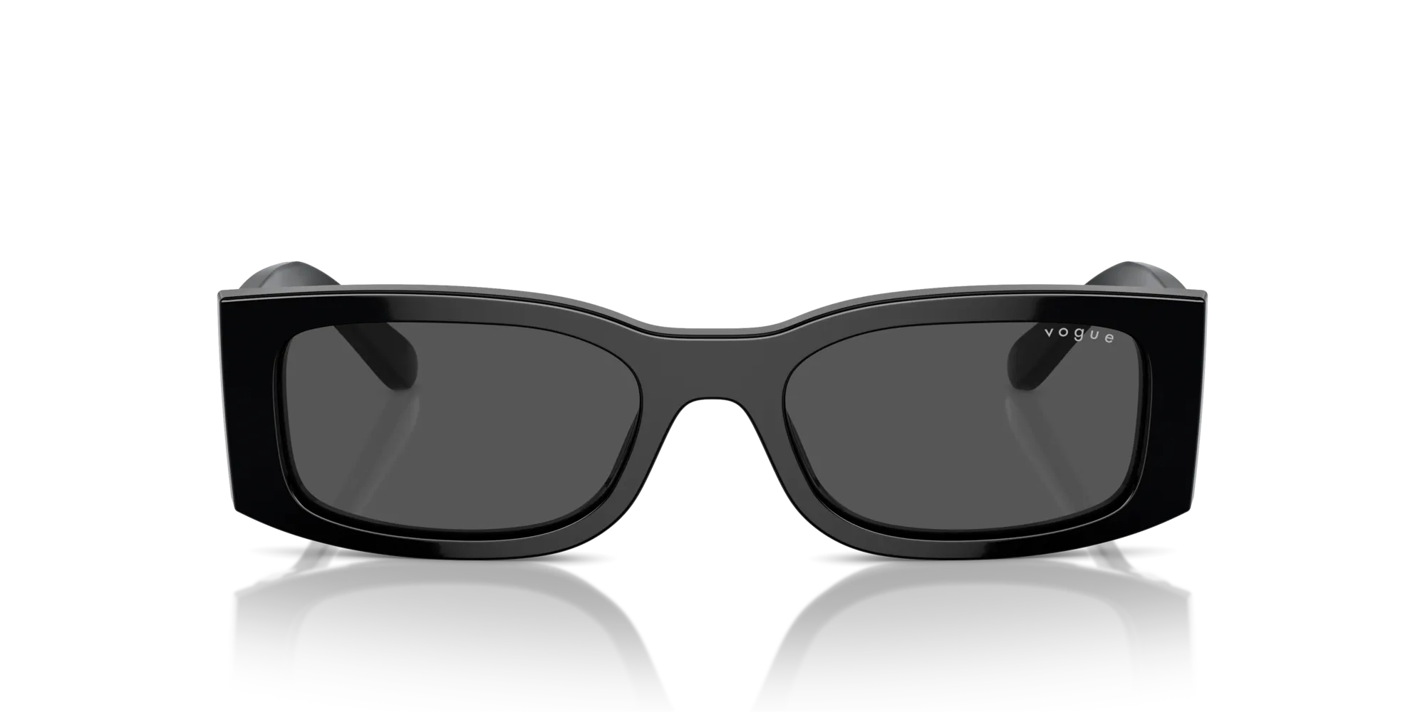 VOGUE EYEWEAR VO5584S W44/87 Occhiali da sole Acetato Nero Grigio Squadrata Normale - immagine 3