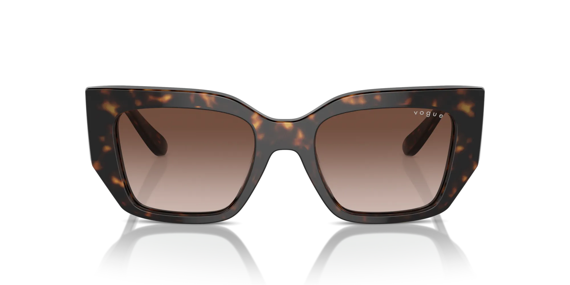 VOGUE EYEWEAR VO5583S W65613 Occhiali da sole Acetato Marrone Marrone Geometrica Normale Sfumato - immagine 3