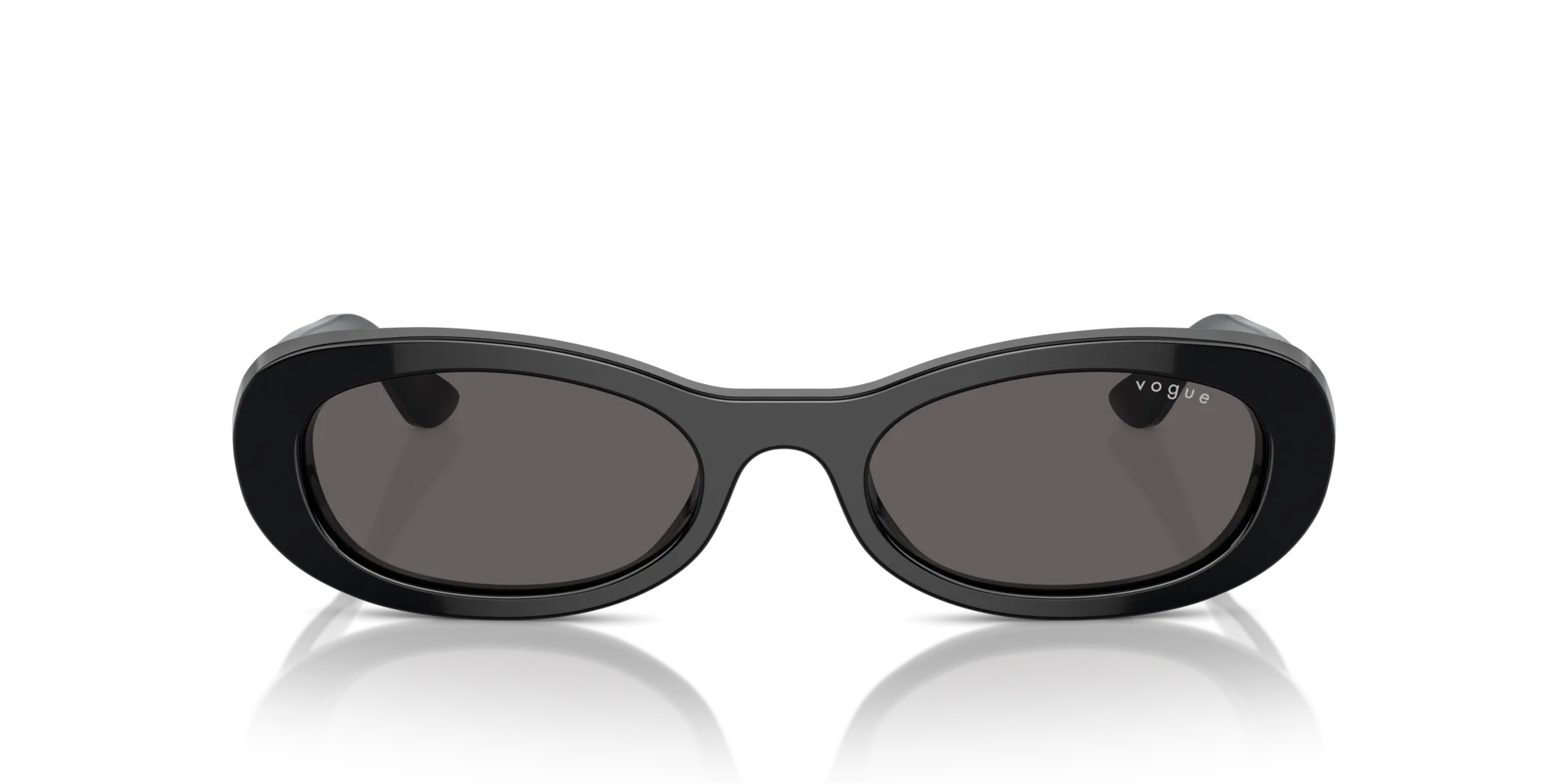 VOGUE EYEWEAR VO5582S W44/87 Occhiali da sole Acetato Nero Grigio Rotonda Normale - immagine 3