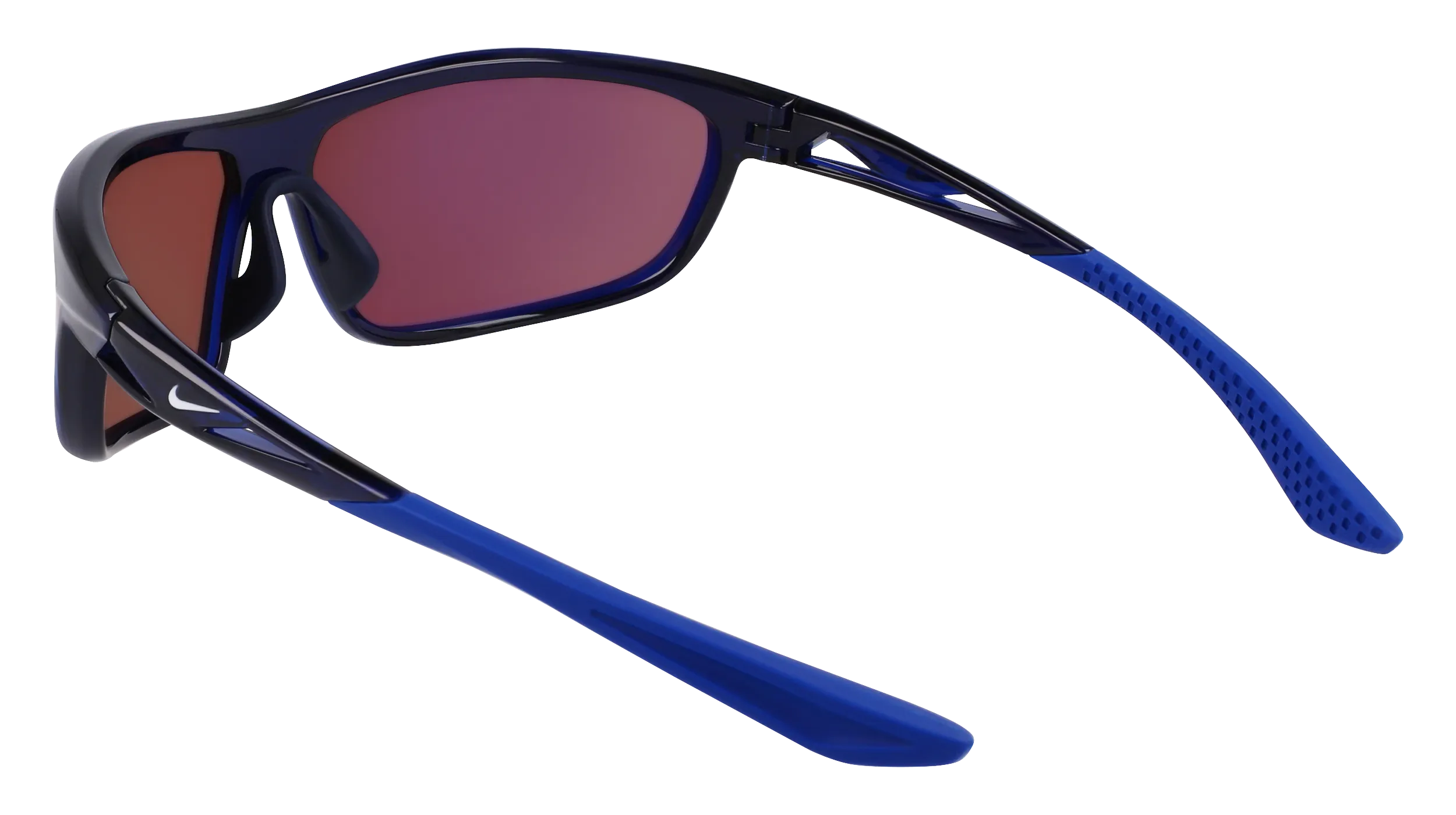 Nike NIKE WINDTRACK RUN E EV24004 410 Occhiali da sole Bio-iniettato Blu Blu Squadrata Normale Fotocromatiche - immagine 3