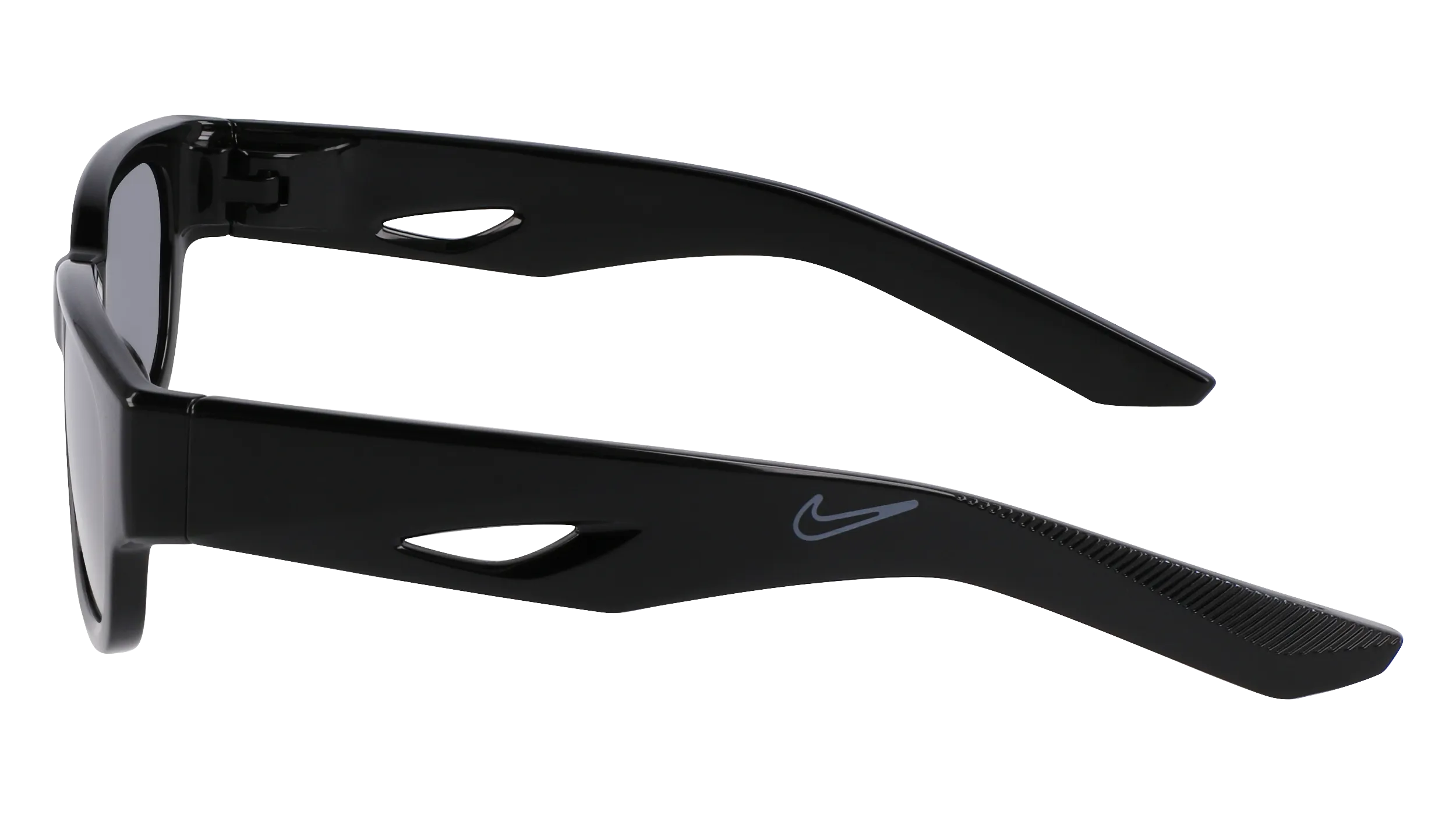 Nike NIKE VARIANT II EV24014 010 Occhiali da sole Iniettato Nero Grigio Rotonda Normale Fotocromatiche - immagine 4