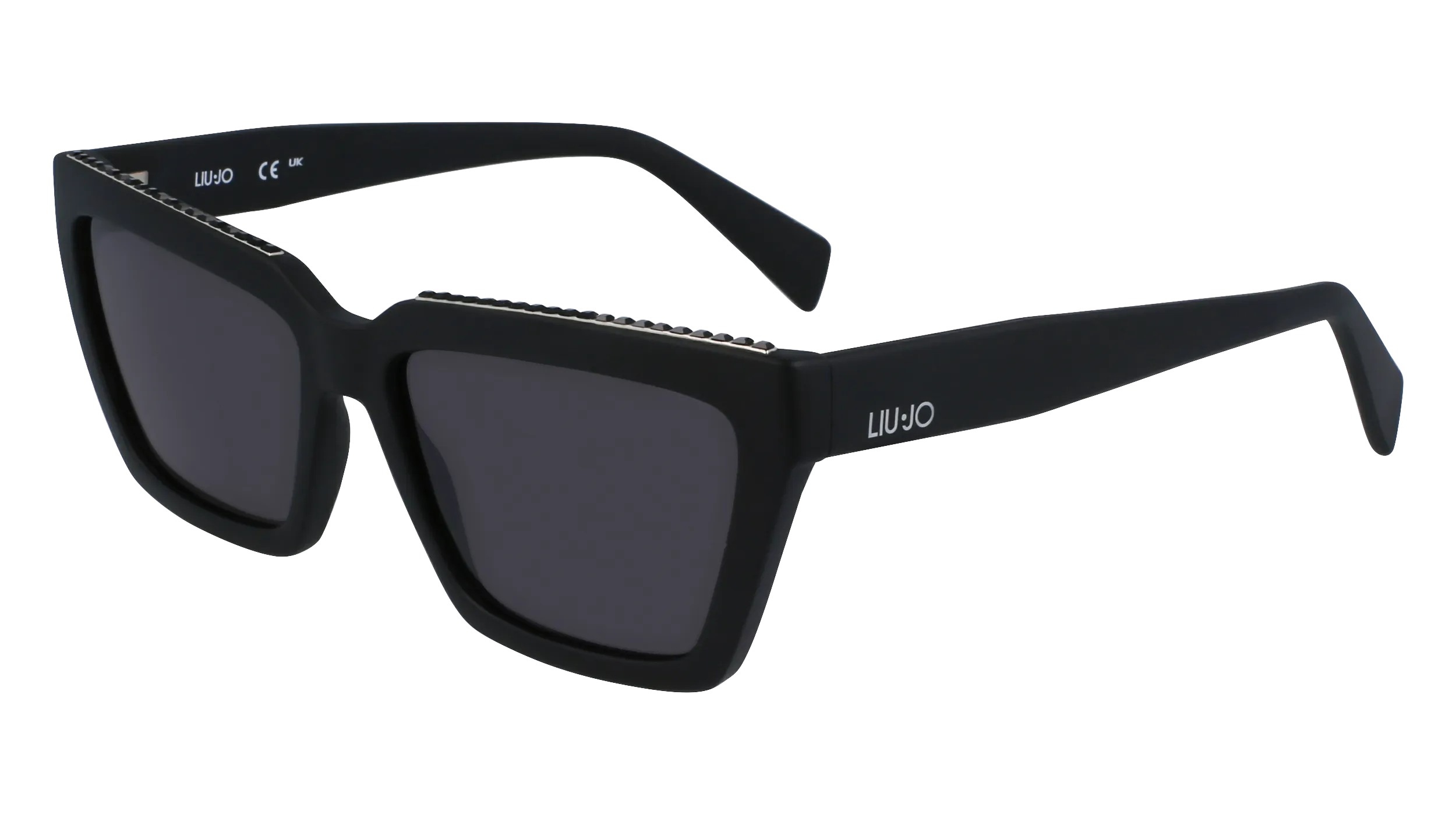 Liu Jo LJ793SR 002 Occhiali da sole Bio-iniettato Nero Grigio Squadrata Normale - immagine 1