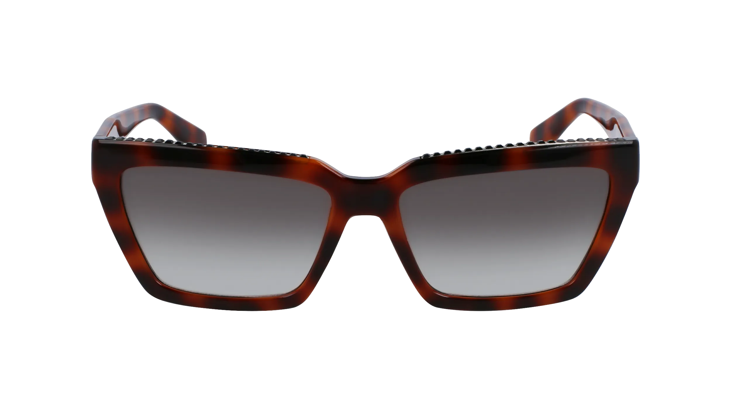 Liu Jo LJ793SR 240 Occhiali da sole Bio-iniettato Havana Grigio Squadrata Normale Sfumato - immagine 2