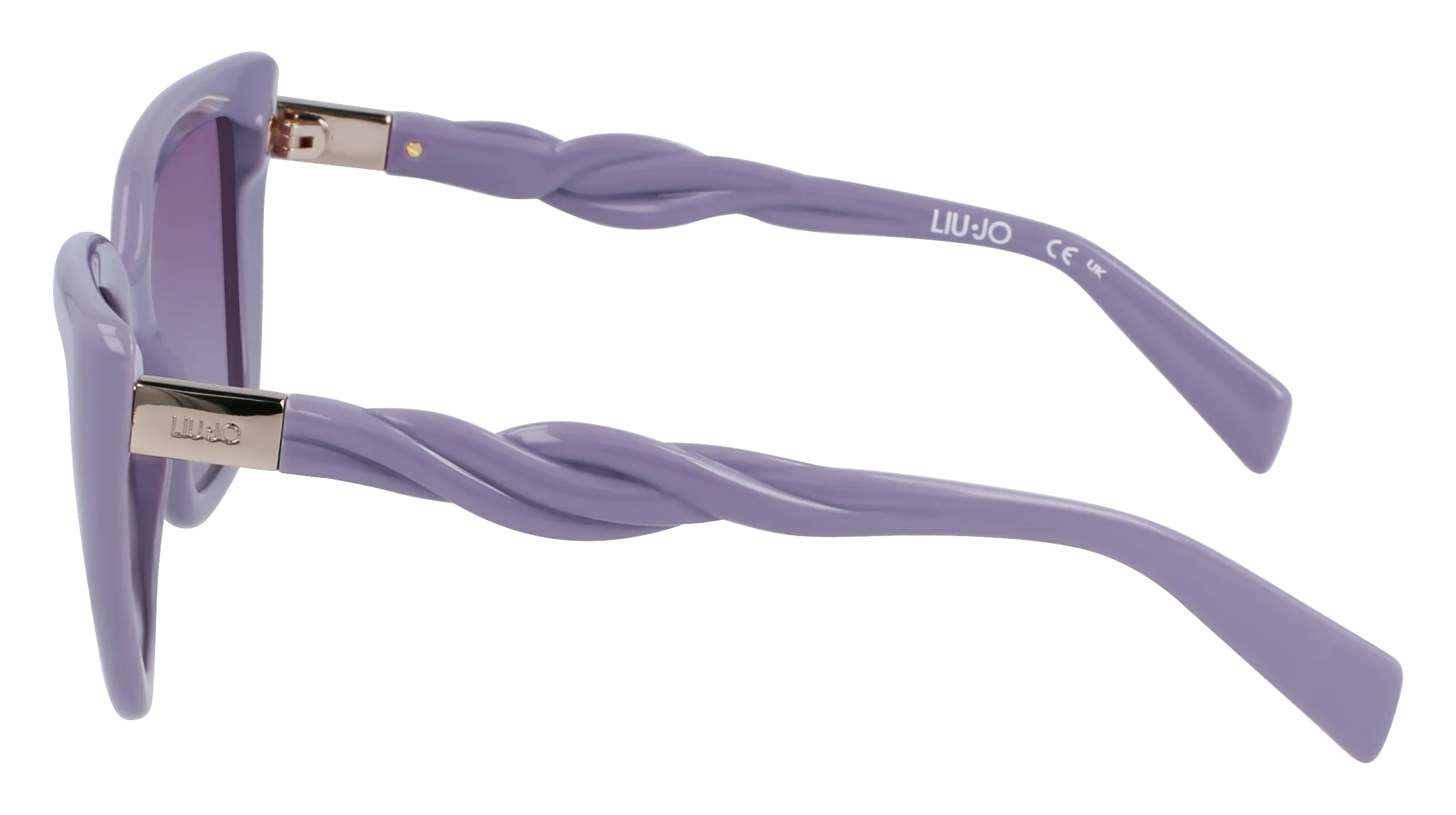 Liu Jo LJ789S 517 Occhiali da sole Bio-iniettato Lilla Viola Cat Eye Normale Sfumato - immagine 4