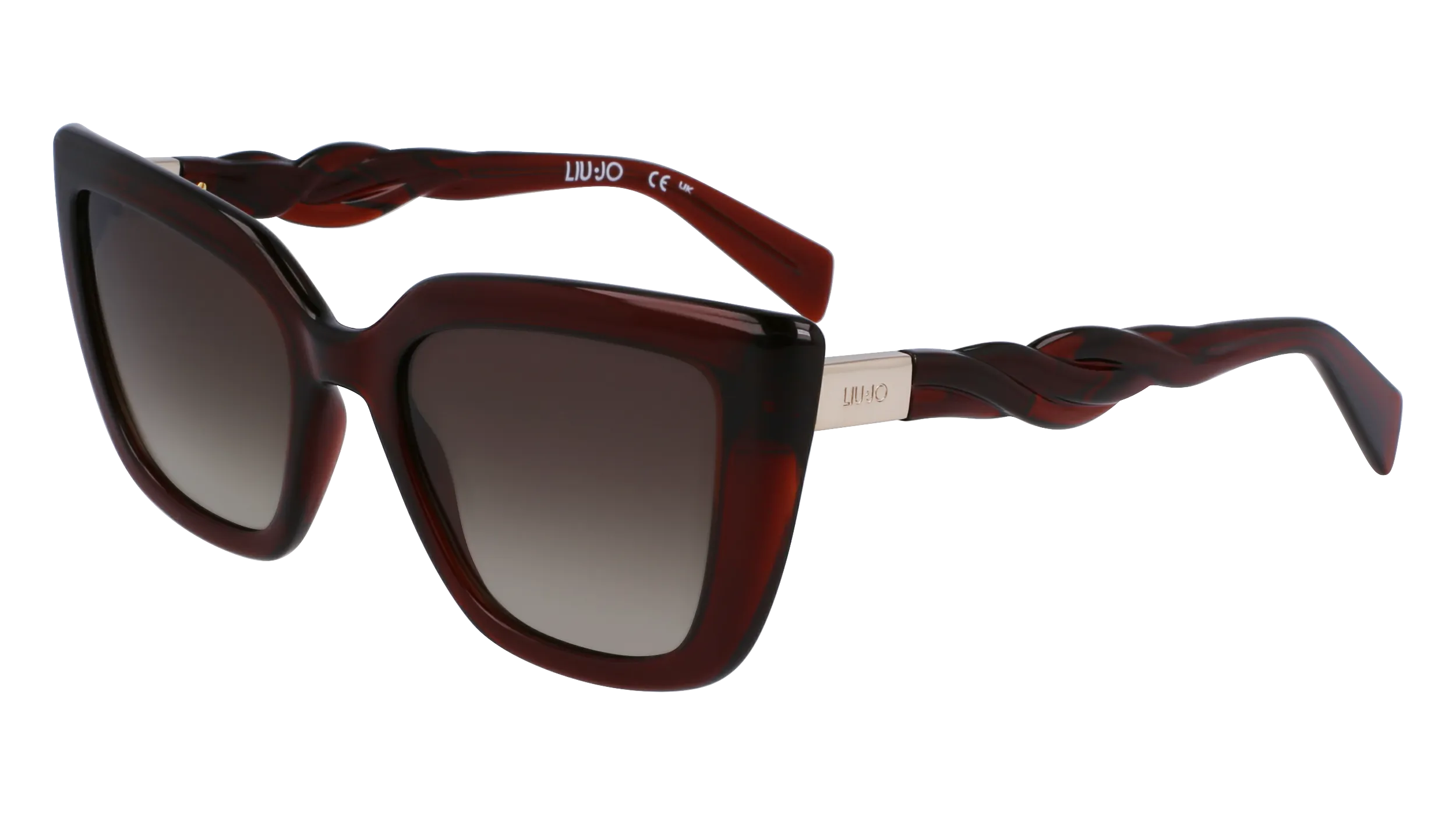 Liu Jo LJ789S 200 Occhiali da sole Bio-iniettato Marrone Marrone Cat Eye Normale Sfumato - immagine 1
