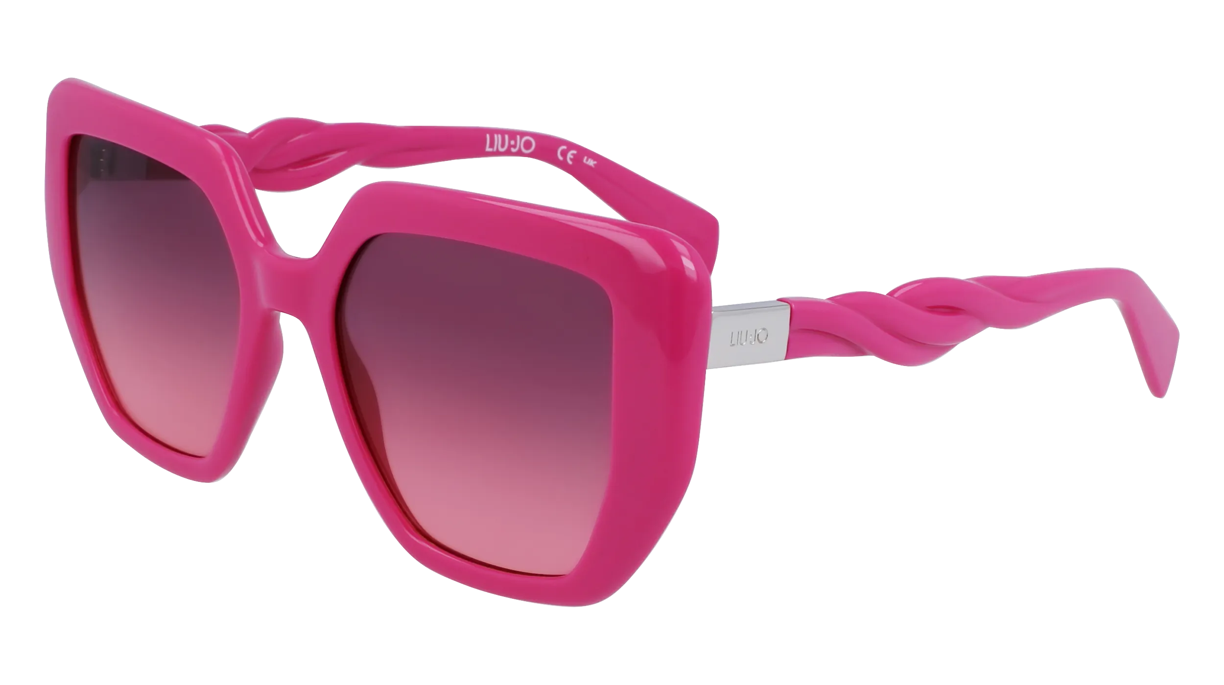 Liu Jo LJ788S 525 Occhiali da sole Bio-iniettato Fucsia Rosa Squadrata Normale Sfumato - immagine 1
