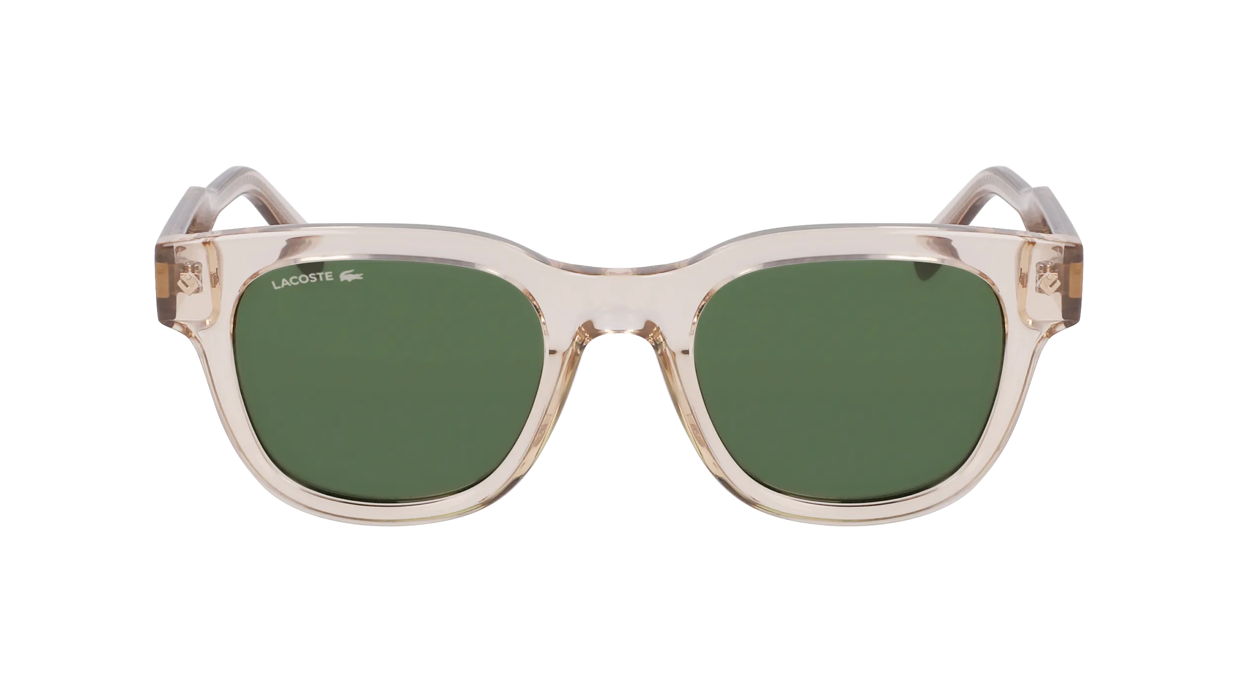 Lacoste L6023S 264 Occhiali da sole Bio-iniettato Beige Rotonda Normale Normale - immagine 2
